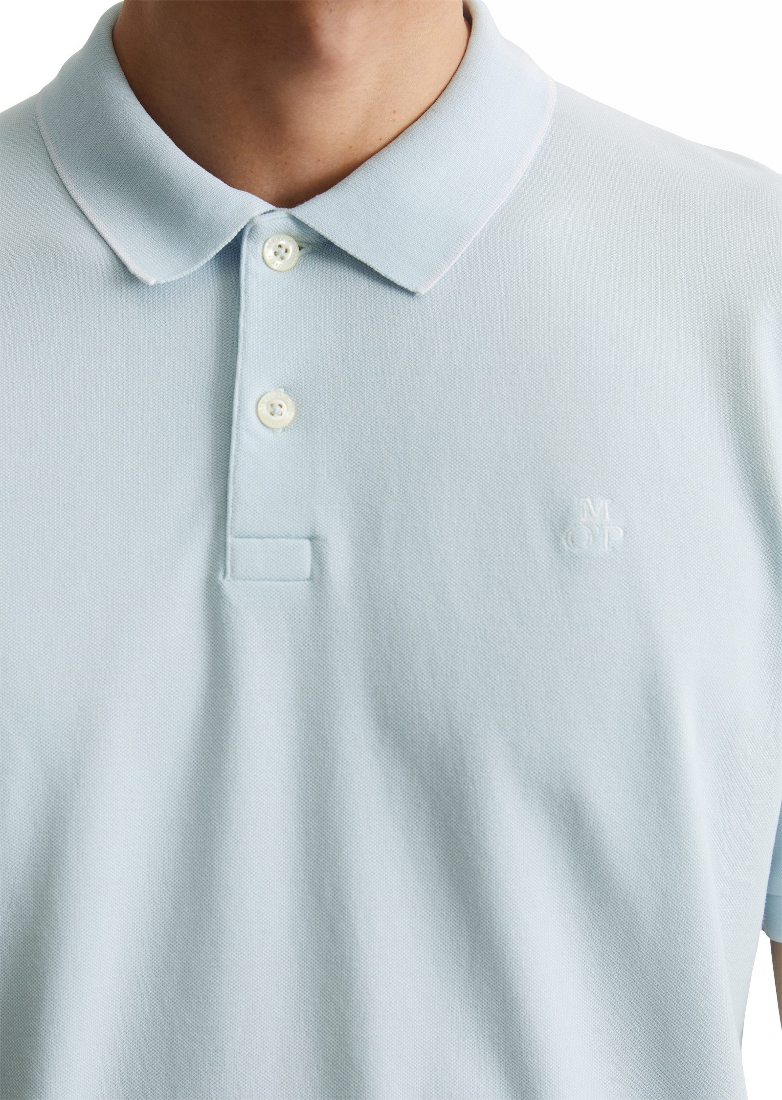 Marc O'Polo Poloshirt van piqué, regular fit, contrasterende details