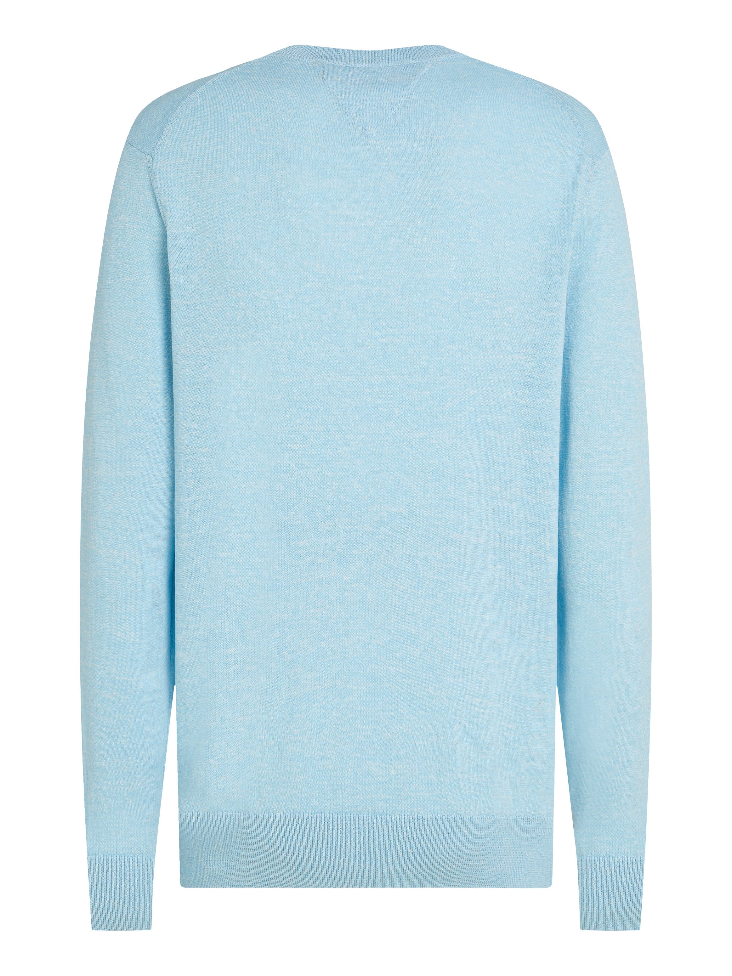 Tommy Hilfiger Trui met ronde hals COTTON LINEN CREW NECK