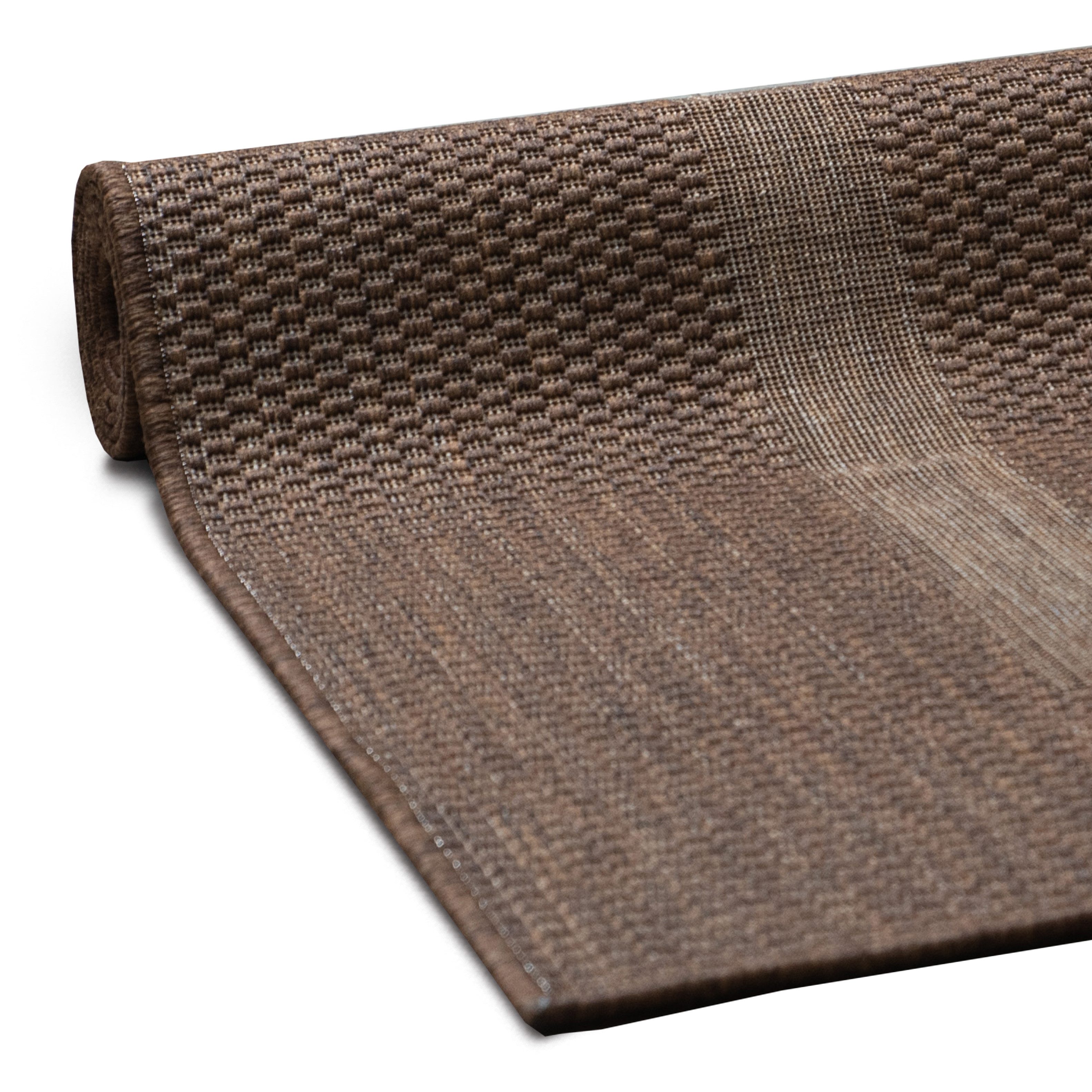 my home Vloerkleed Venetië rand is ook als loper verkrijgbaar Geschikt voor binnen en buiten, sisal-look, weerbestendig & uv-bestendig