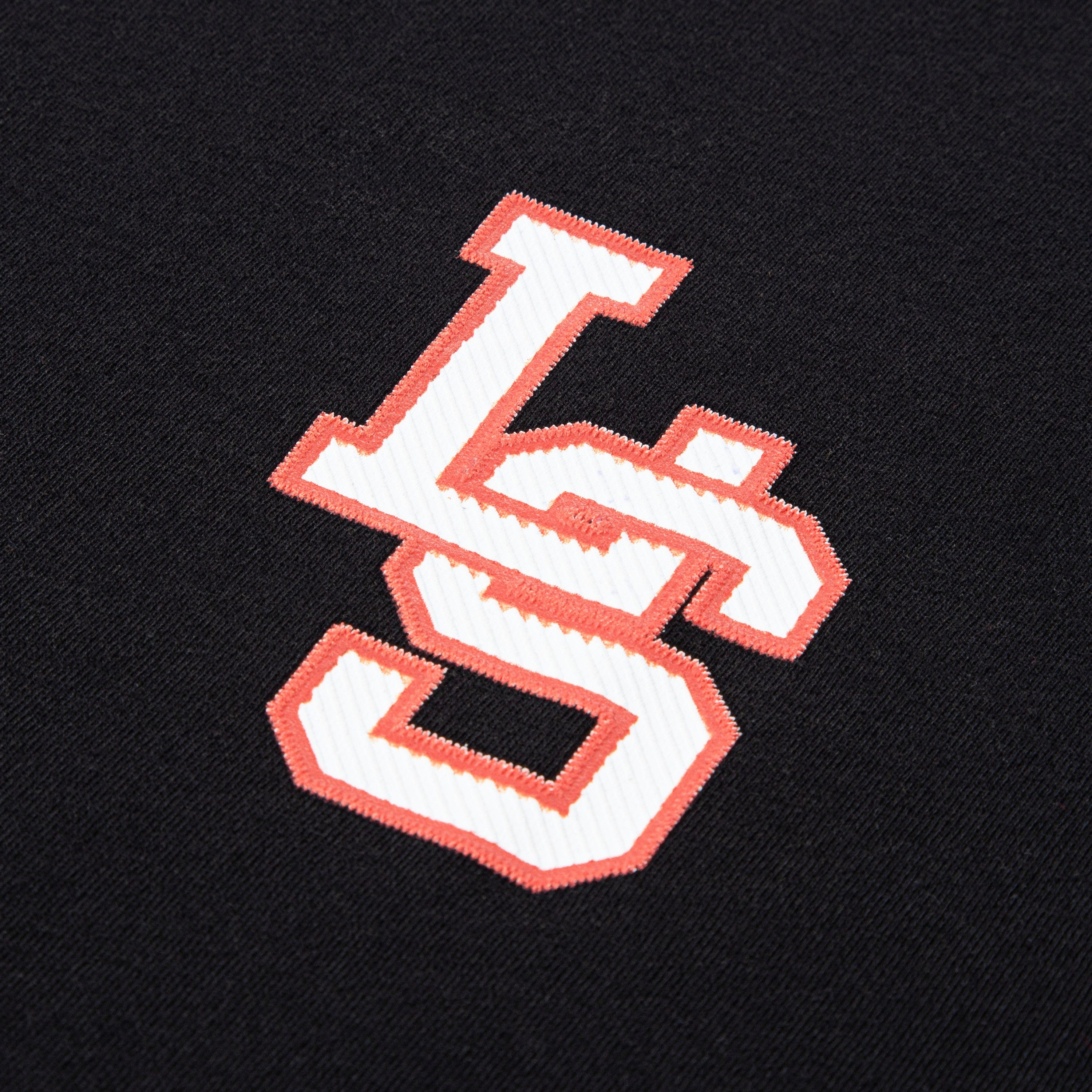 Levi's Kidswear T-shirt LVB "LS" MONOGRAM TEE met merkdruk voor jongens
