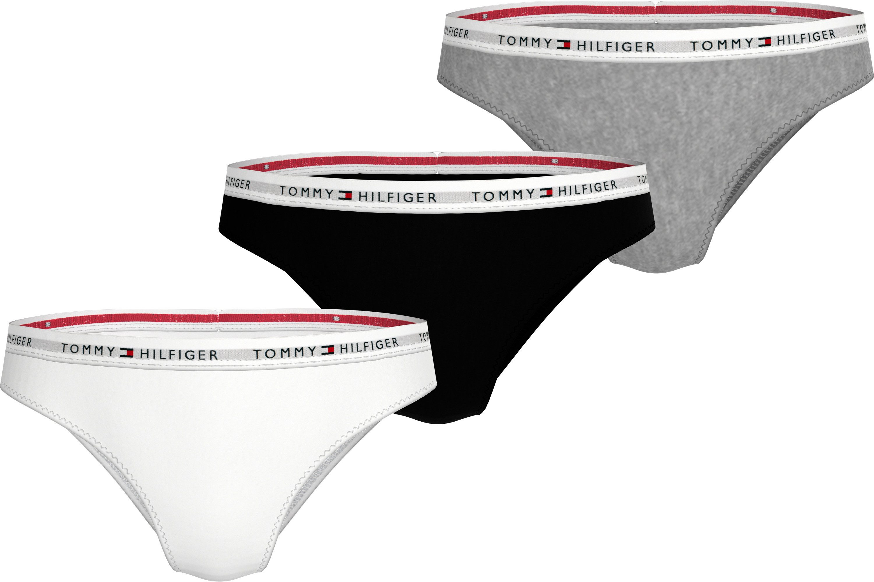 Tommy Hilfiger Underwear Bikinibroekje 3 PACK BIKINI (EXT. SIZES) (3 stuks)