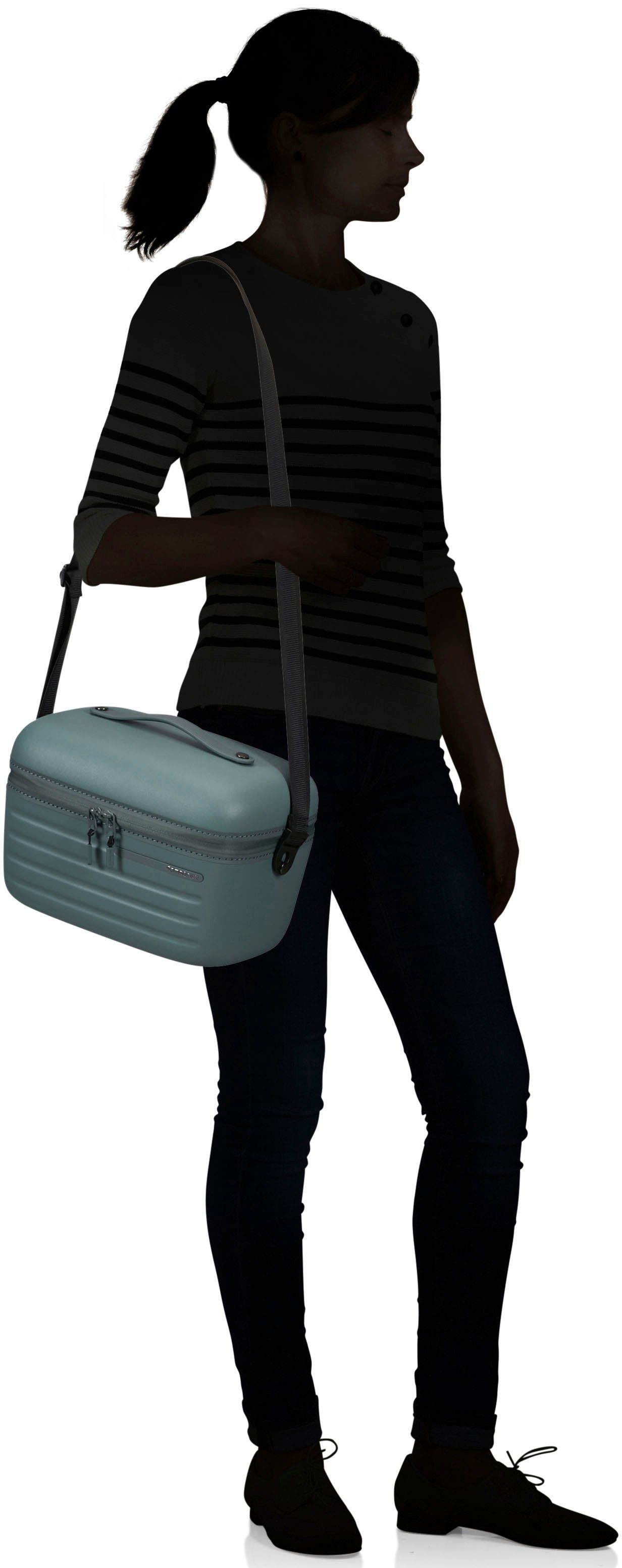 Samsonite Beautycase STACKD Beauty Case forest 25 cm Beauty-bag beautybox make-up etui cosmetica box