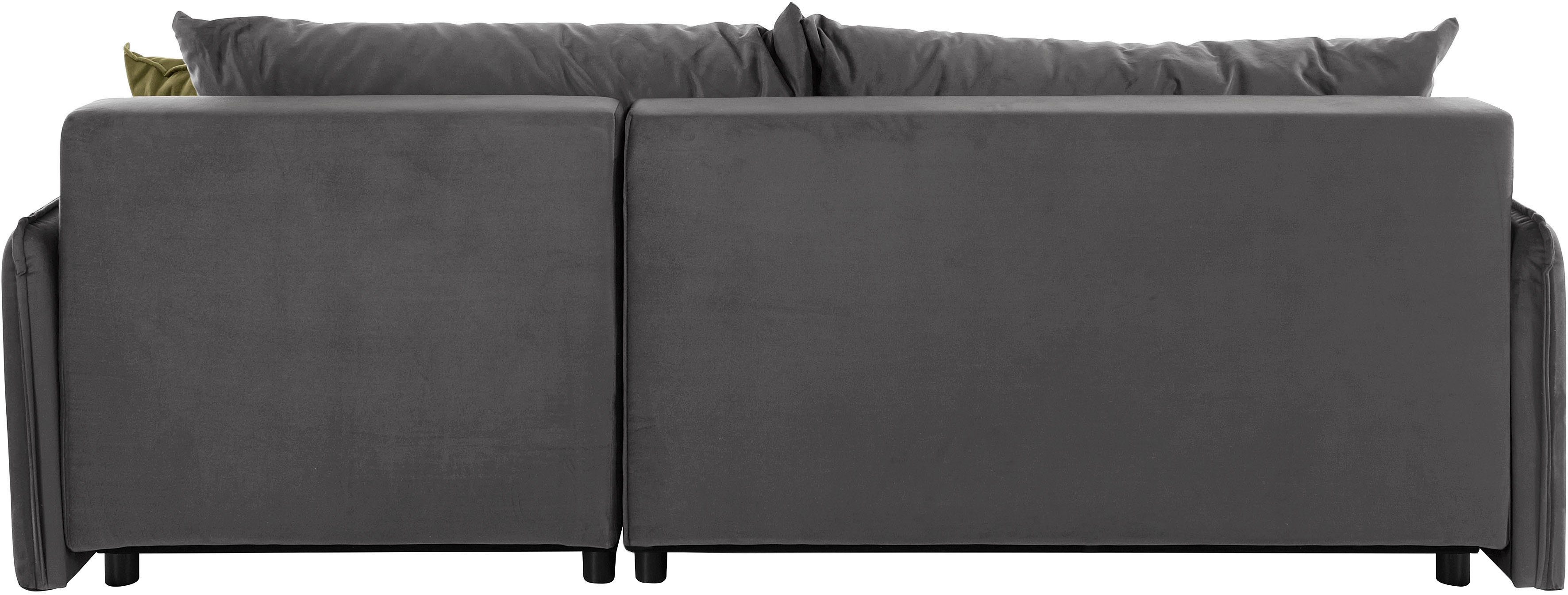 COLLECTION AB Hoekbank Sunny L-vorm met slaapfunctie en bedkist