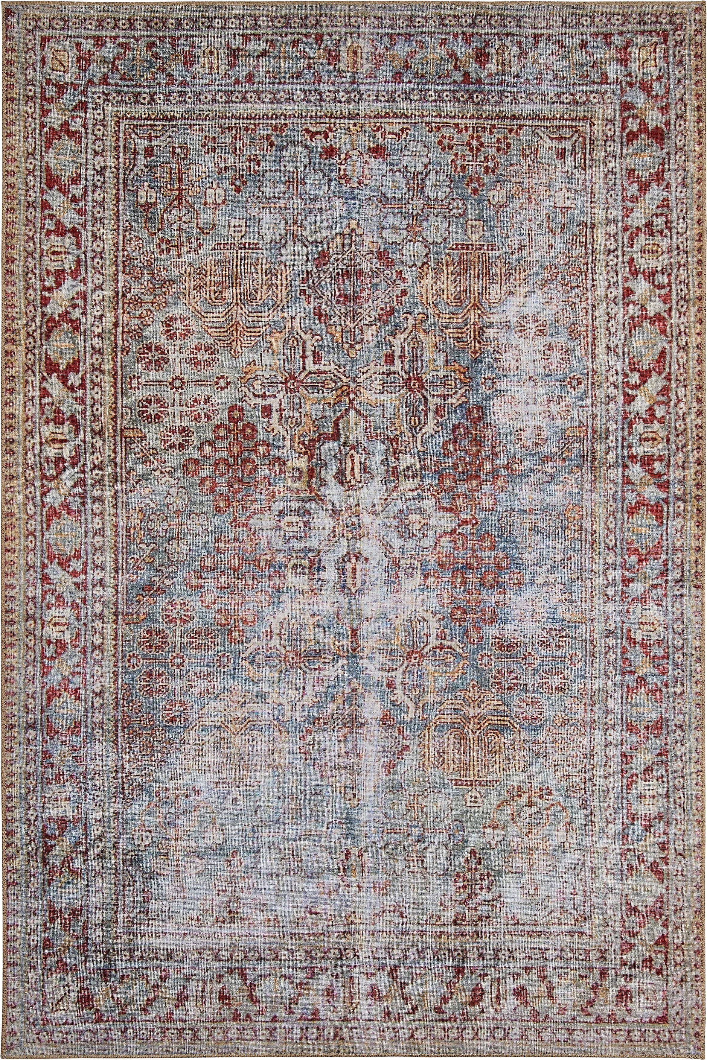 LUXOR living Vloerkleed Voorraadopruiming Speciale aanbiedingen, moderne vintage ontwerpen, Oriëntlook, met rand