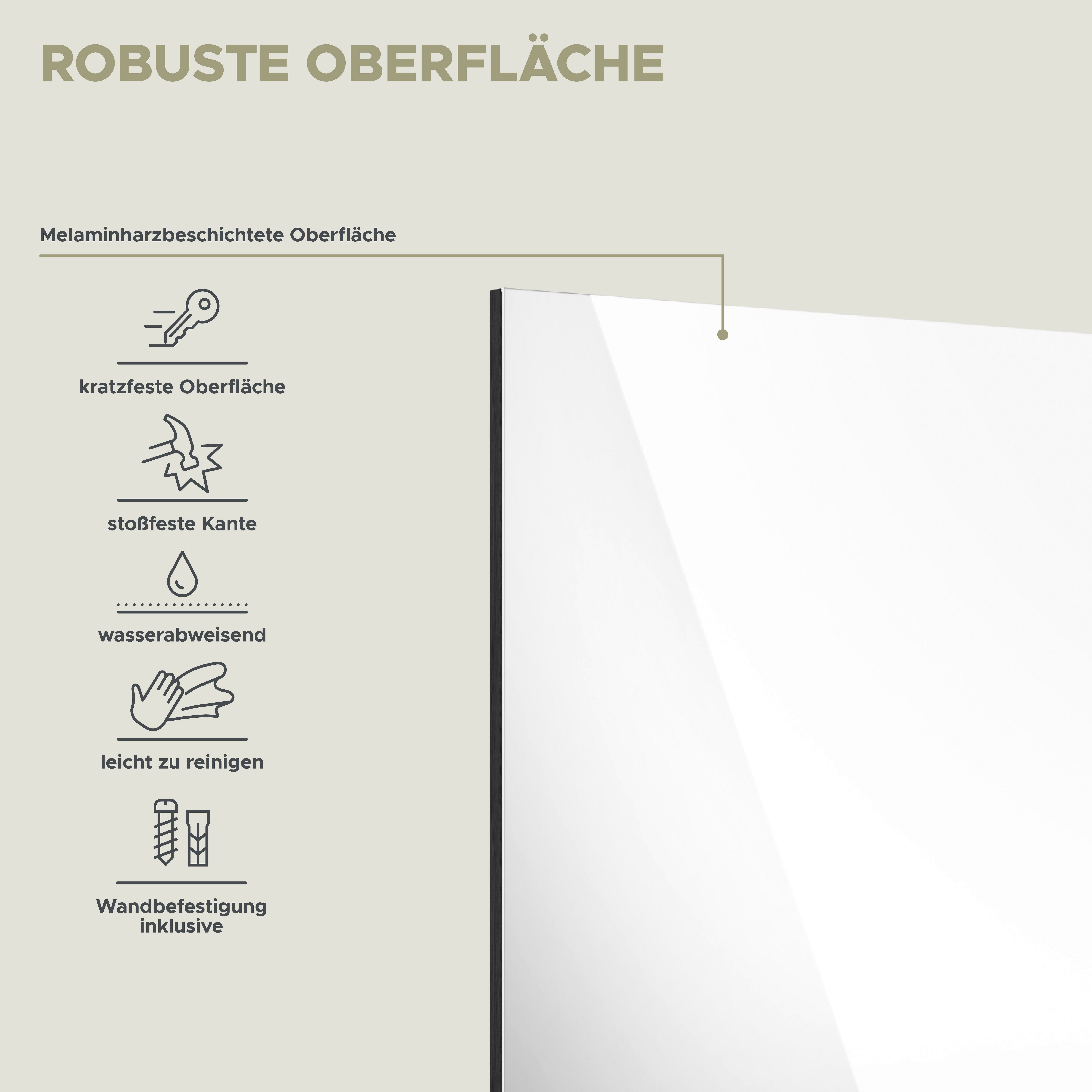 INOSIGN Badspiegel Siena, breedte 60 cm, 1 legplank, hoogwaardig spiegelglas in verschillende kleuren verkrijgbaar, badkamermeubels, spiegel, badkamer