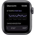 apple smartwatch watch nike se gps, 40 mm grijs