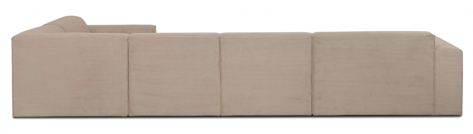 INOSIGN Zithoek Clayton in een trendy ribfluwelen bekleding, diverse combinaties mogelijk