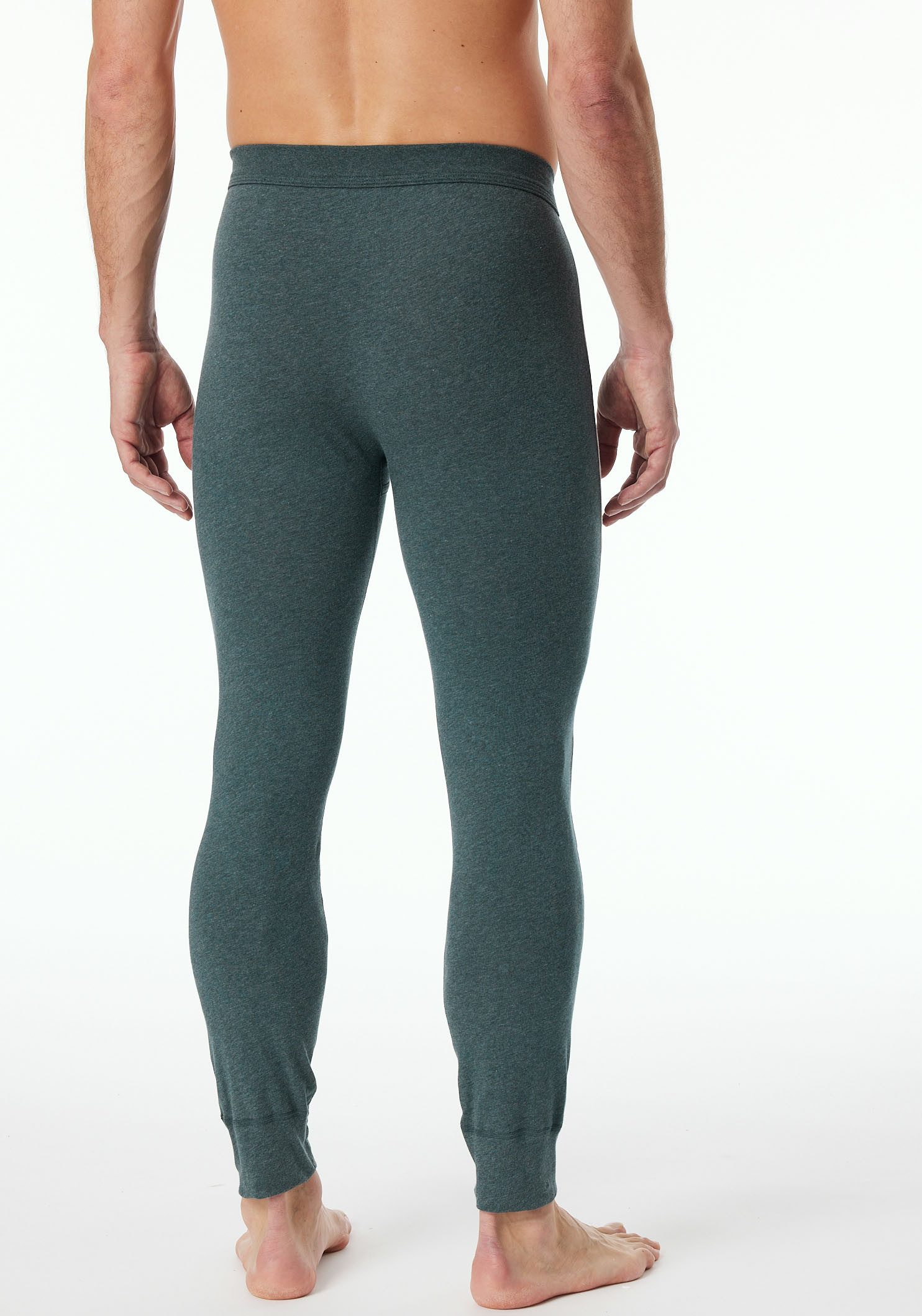 Schiesser Lange onderbroek Comfort fit met contraststrepen opzij