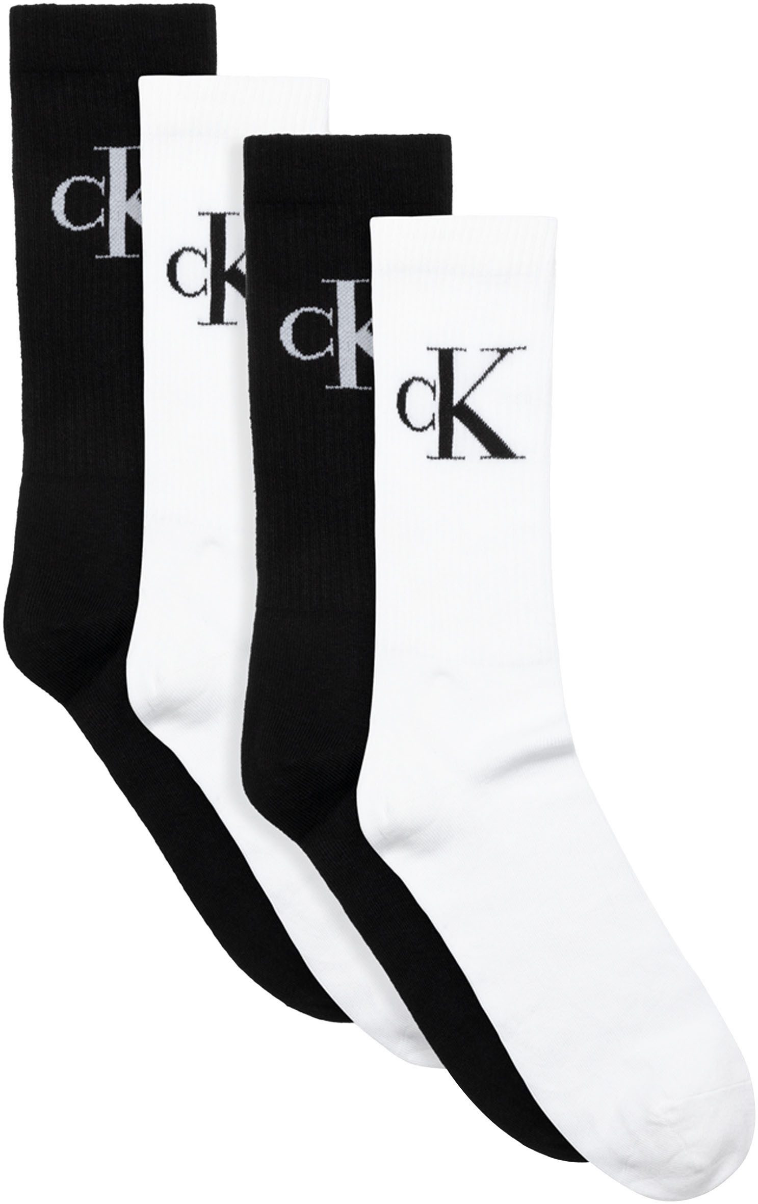 Calvin Klein Jeans Sokken met logo (4 paar)