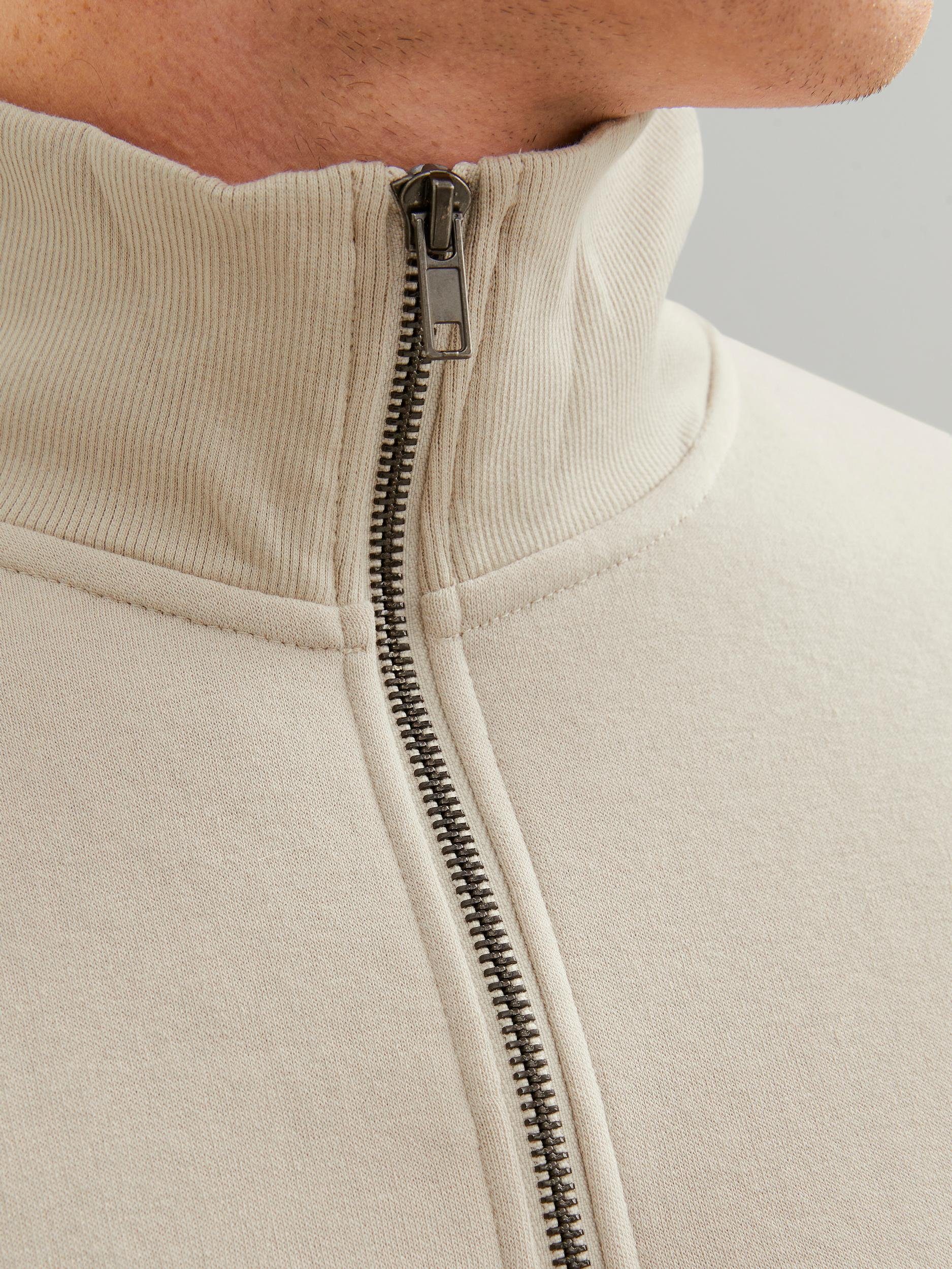 Jack & Jones Sweatshirt JJEBRADLEY SWEAT HALF ZIP NOOS