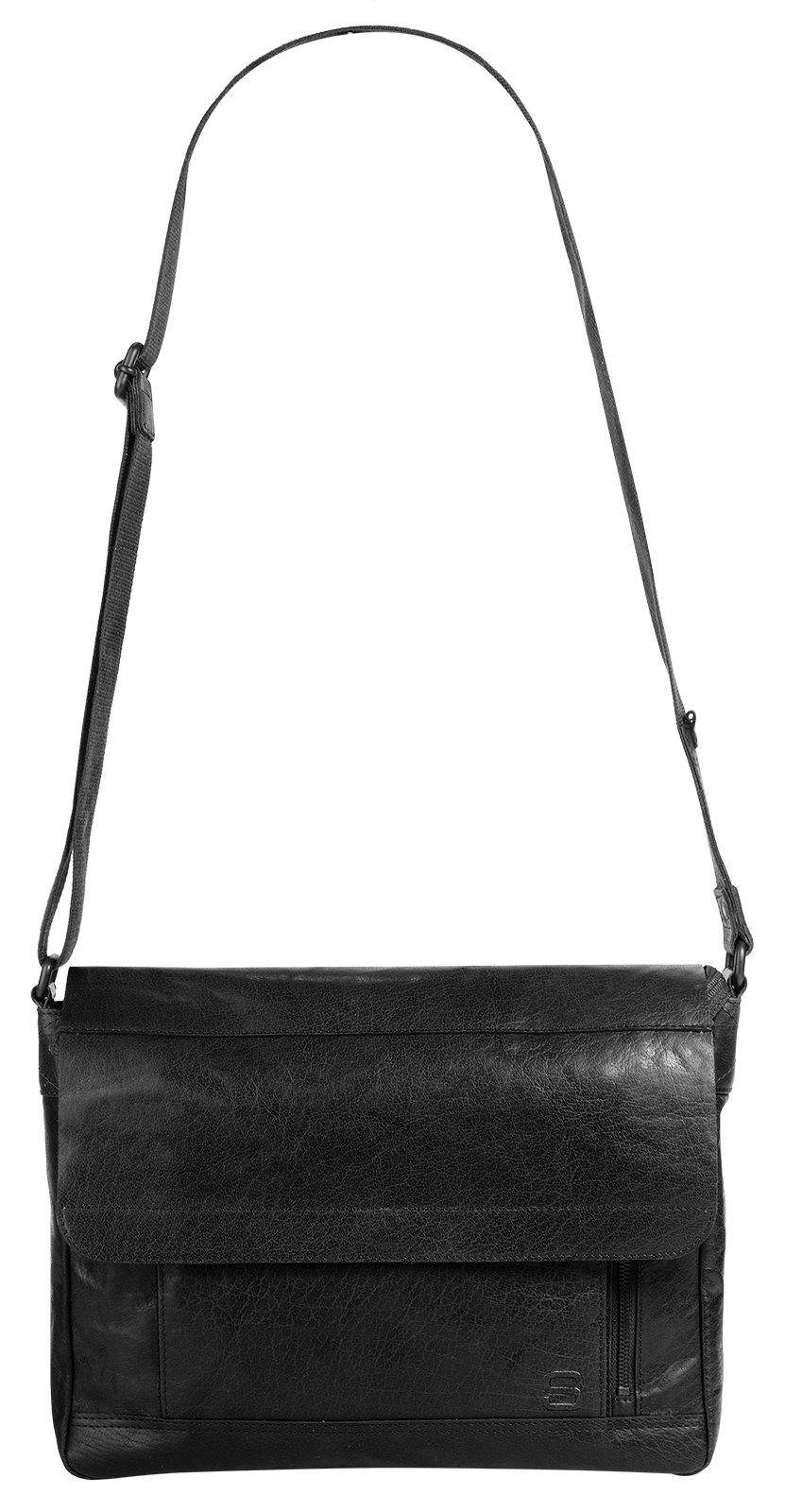 Spikes & Sparrow Messenger Bag echt leder