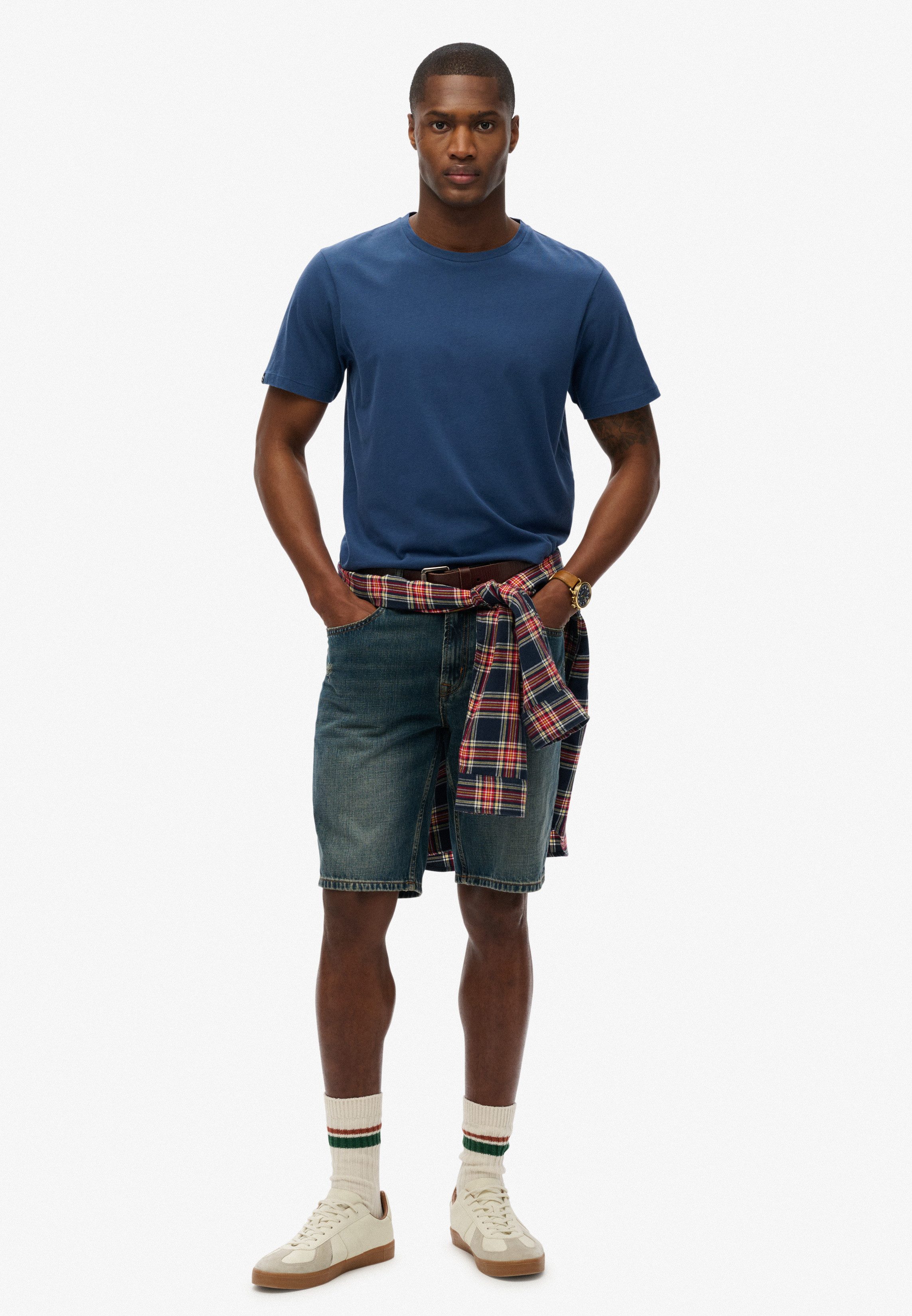 Superdry Shirt met ronde hals CLASSIC ESSENTIAL TEE