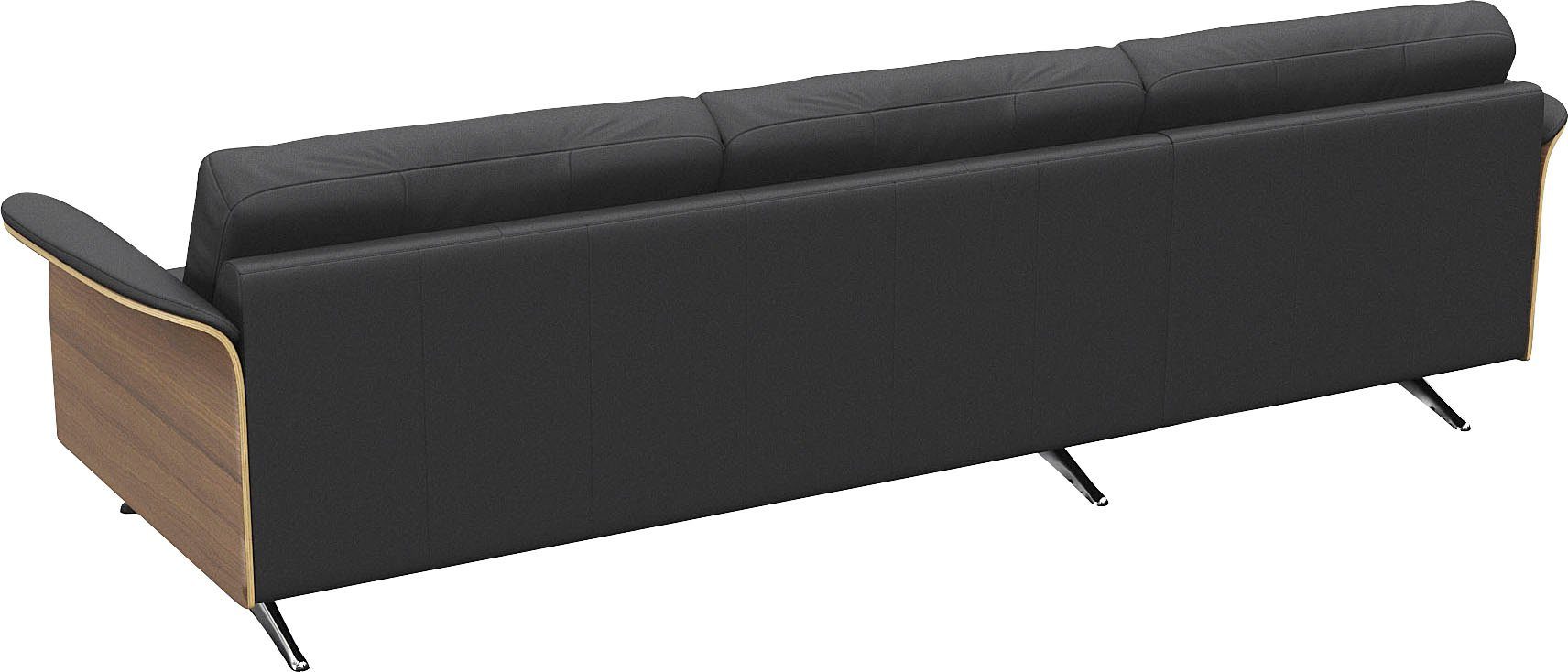 FLEXLUX Hoekbank Glow, super comfortabel door hoogwaardige zitconstructie met binnenvering, L-vorm