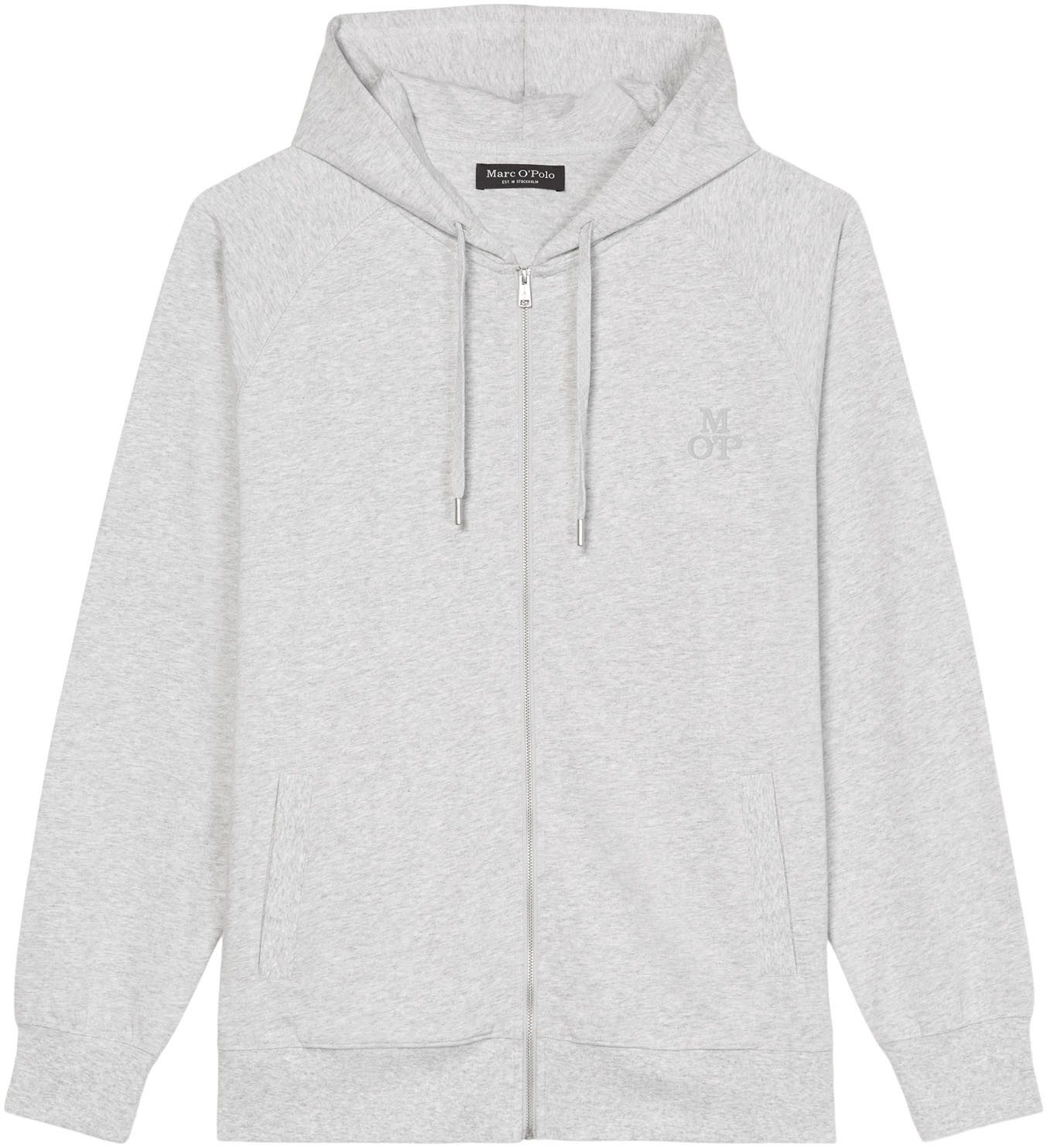 Marc O'Polo Sweatvest Heavy-jersey met stijlvolle logoprint