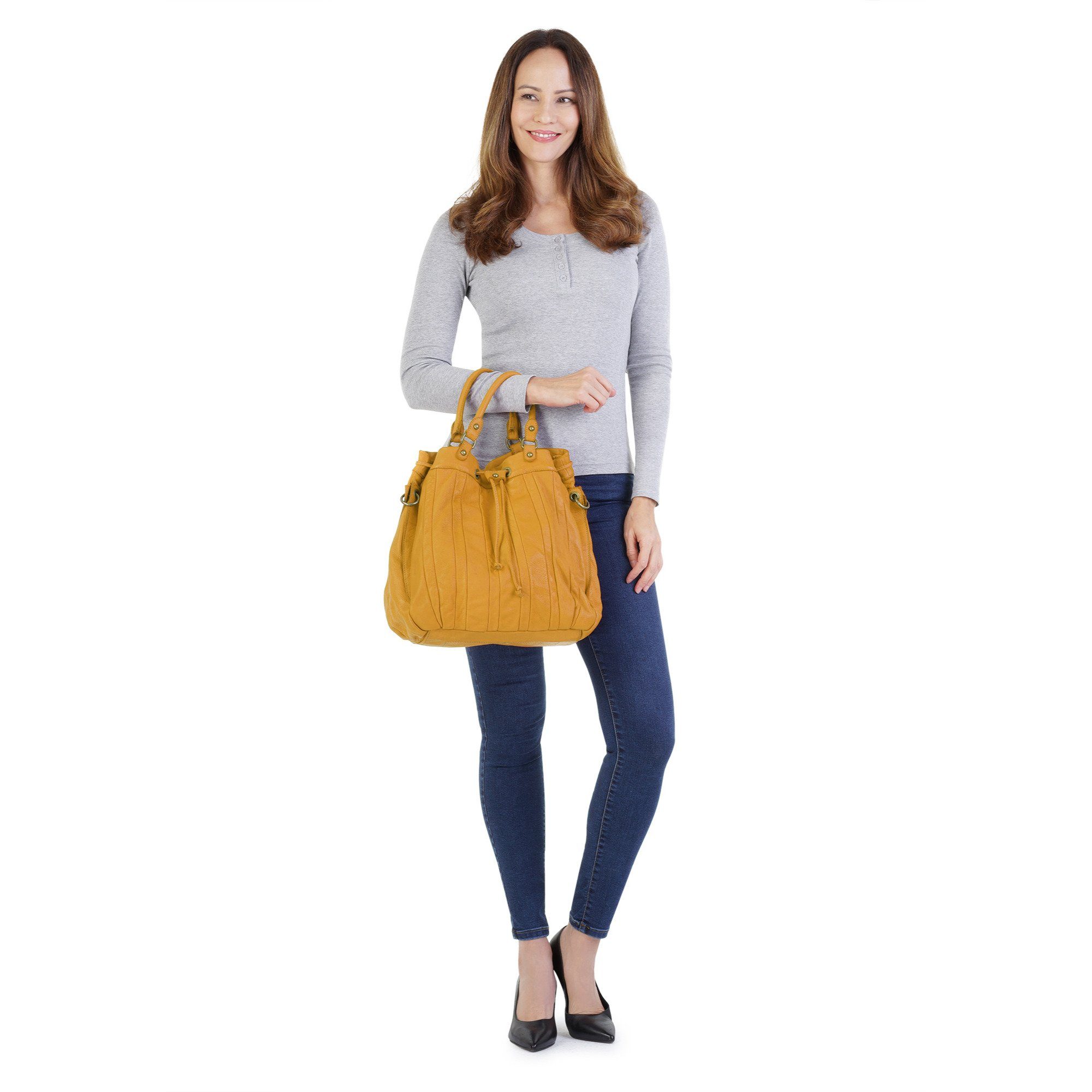 Forty Degrees Shopper echt leer, made in italy