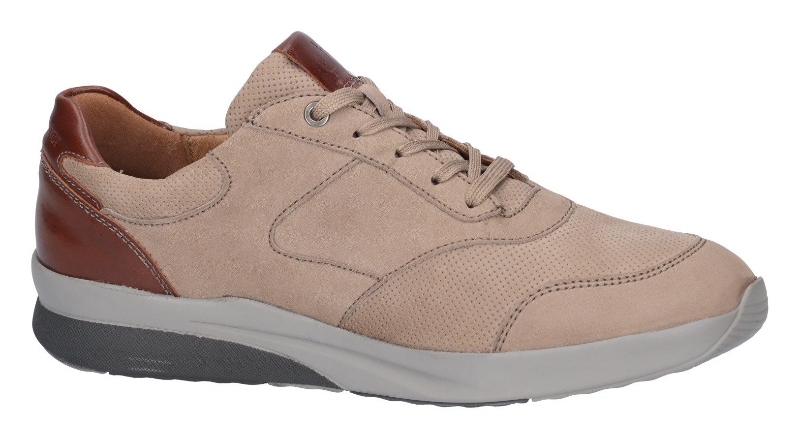 Waldläufer Sneakers K-Fabian in breedte h (= zeer breed), vrijetijdsschoen, lage schoen, veterschoen
