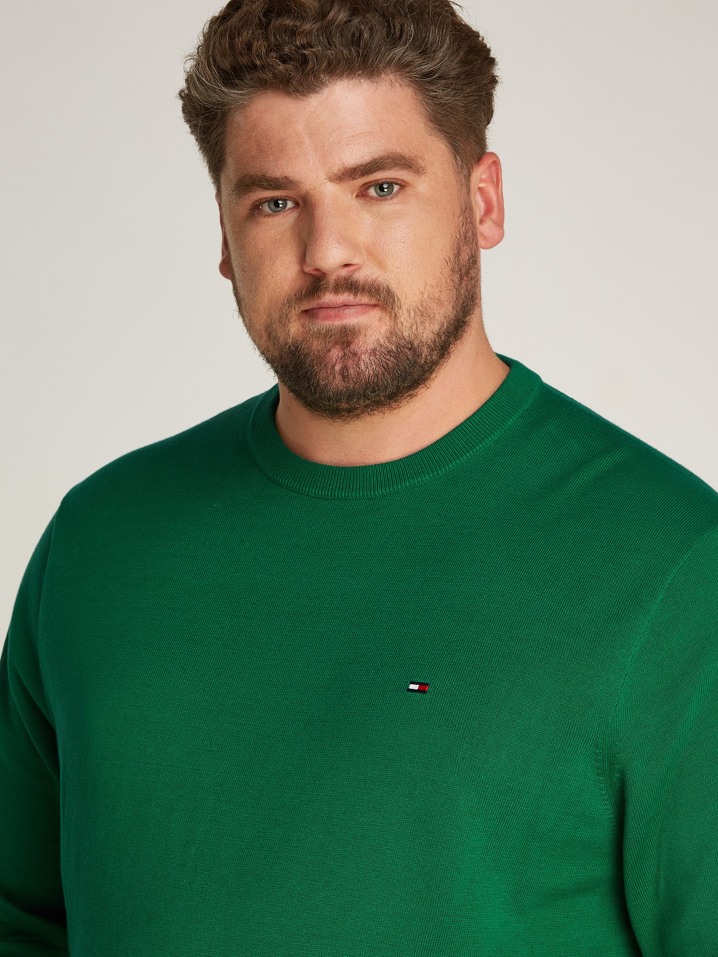 Tommy Hilfiger Trui met ronde hals BT-ESSENTIAL COTTON CREW NECK-B