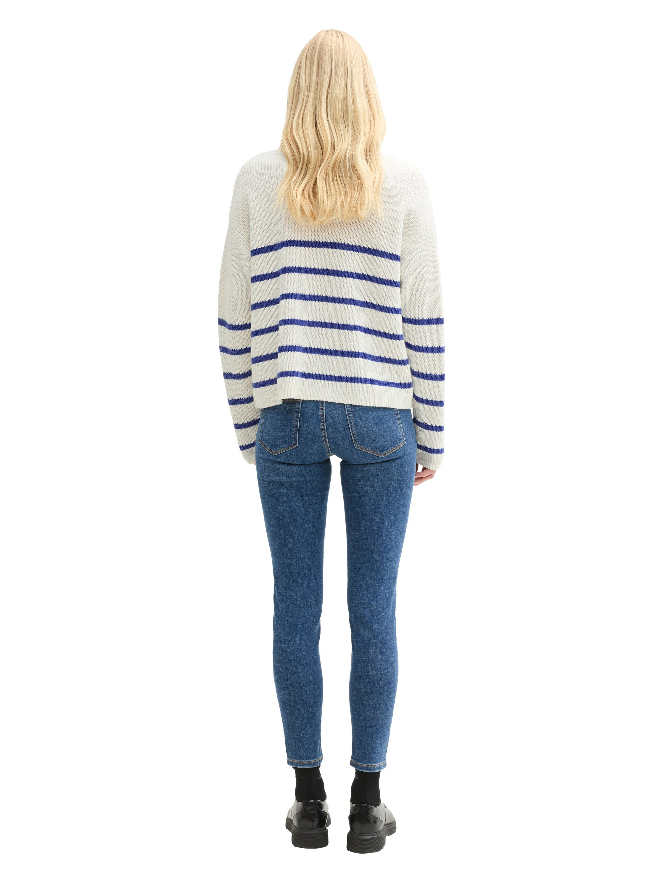 Tom Tailor Denim 5-pocket jeans met dubbele knoopsluiting