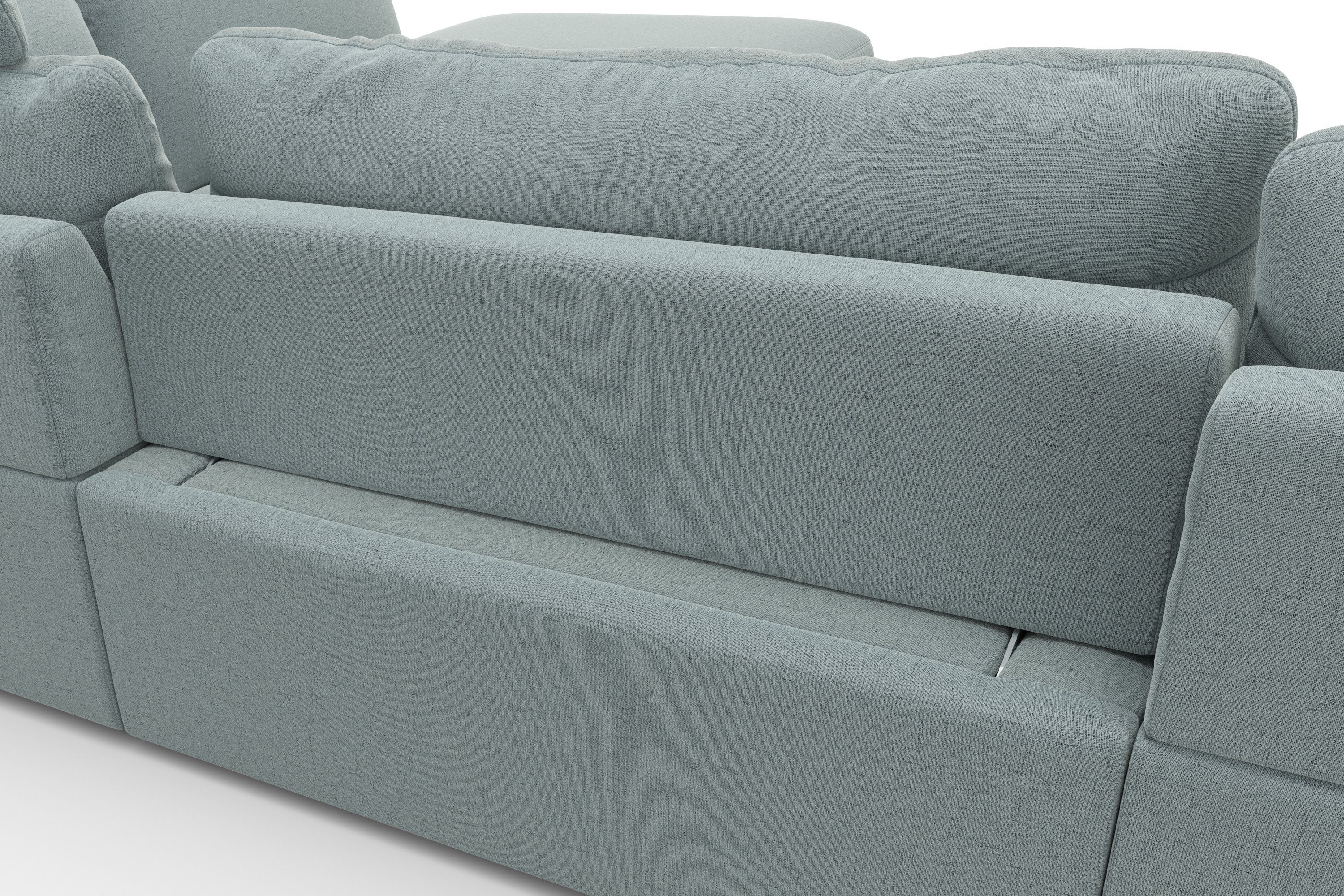 sit&more Hoekbank Cadabra L-vorm Breedte 356 cm, met zitdiepteverstelling