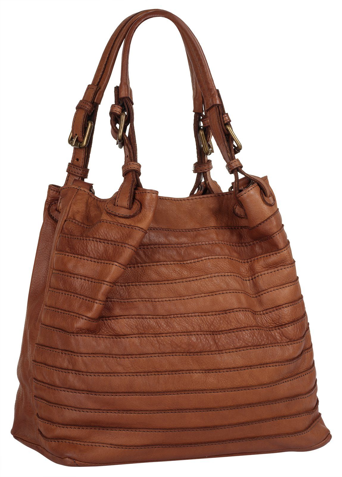 Samantha Look Shopper echt leer, made in italy