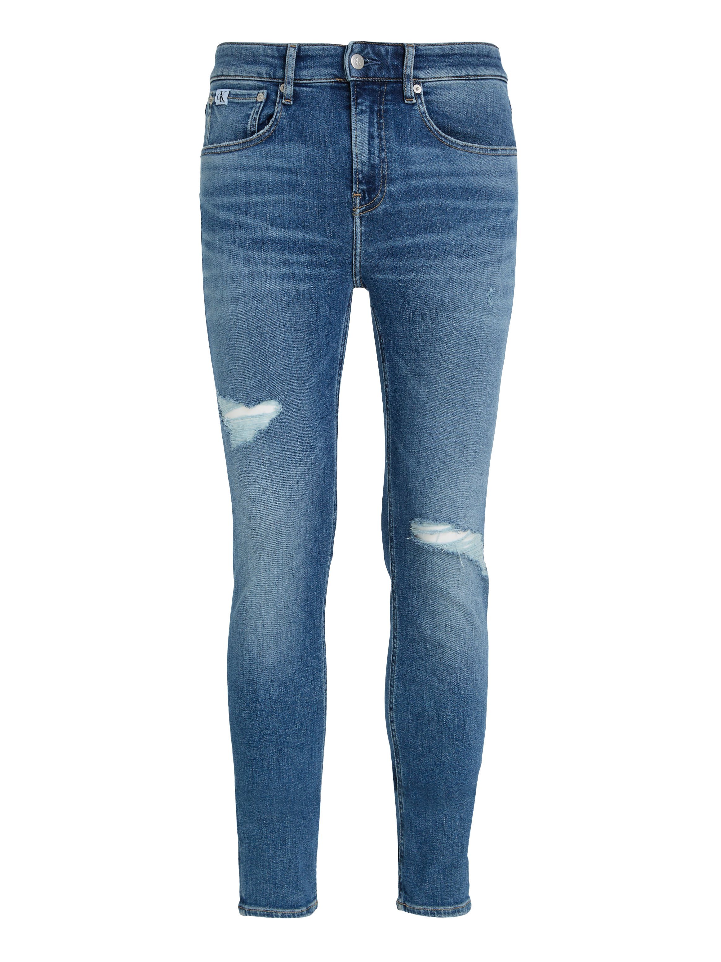Calvin Klein Skinny fit jeans Skinny in een klassiek 5-pocketsmodel