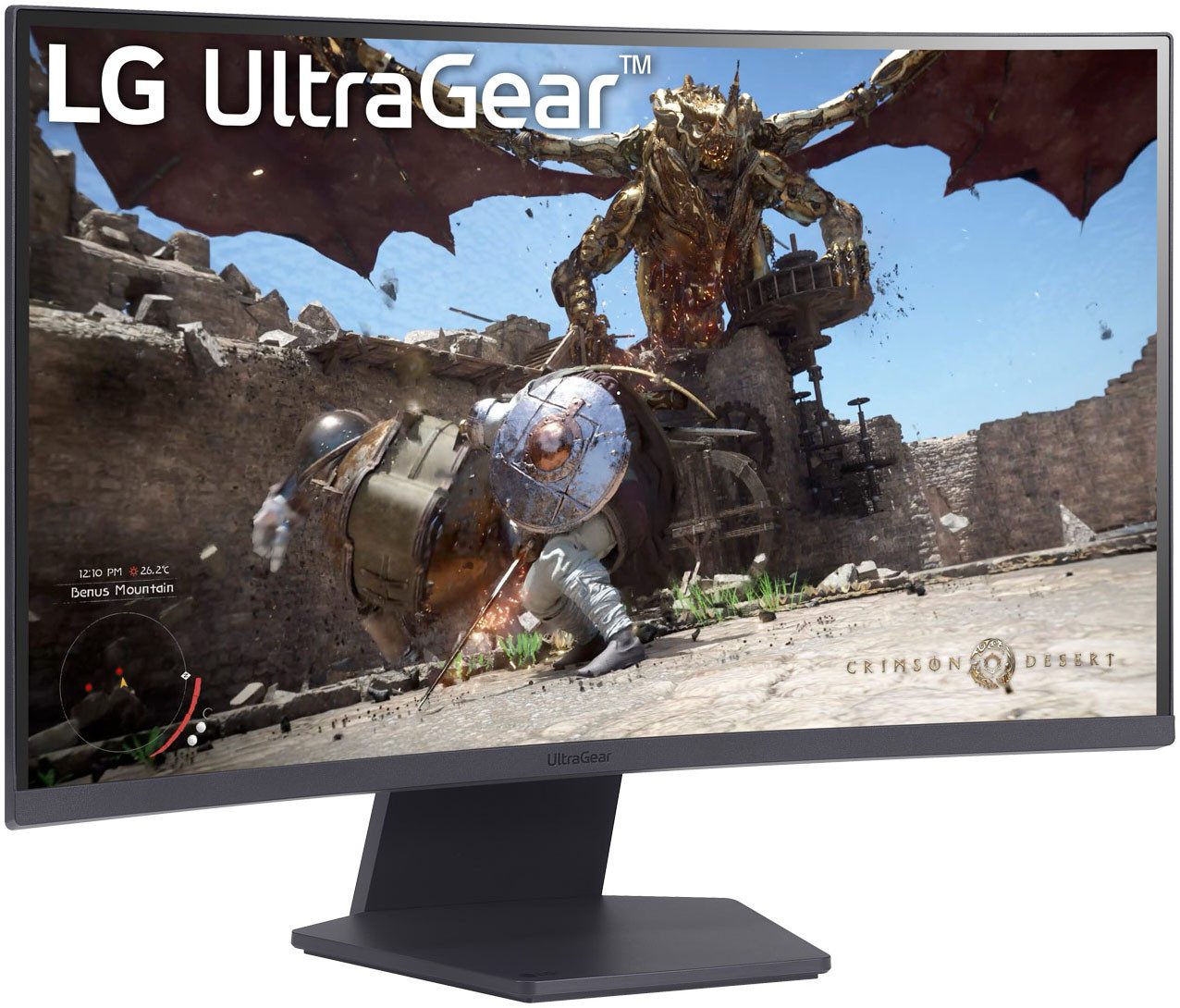 LG Curved-gaming-monitor 27GS60QX, 68 cm / 27", QHD