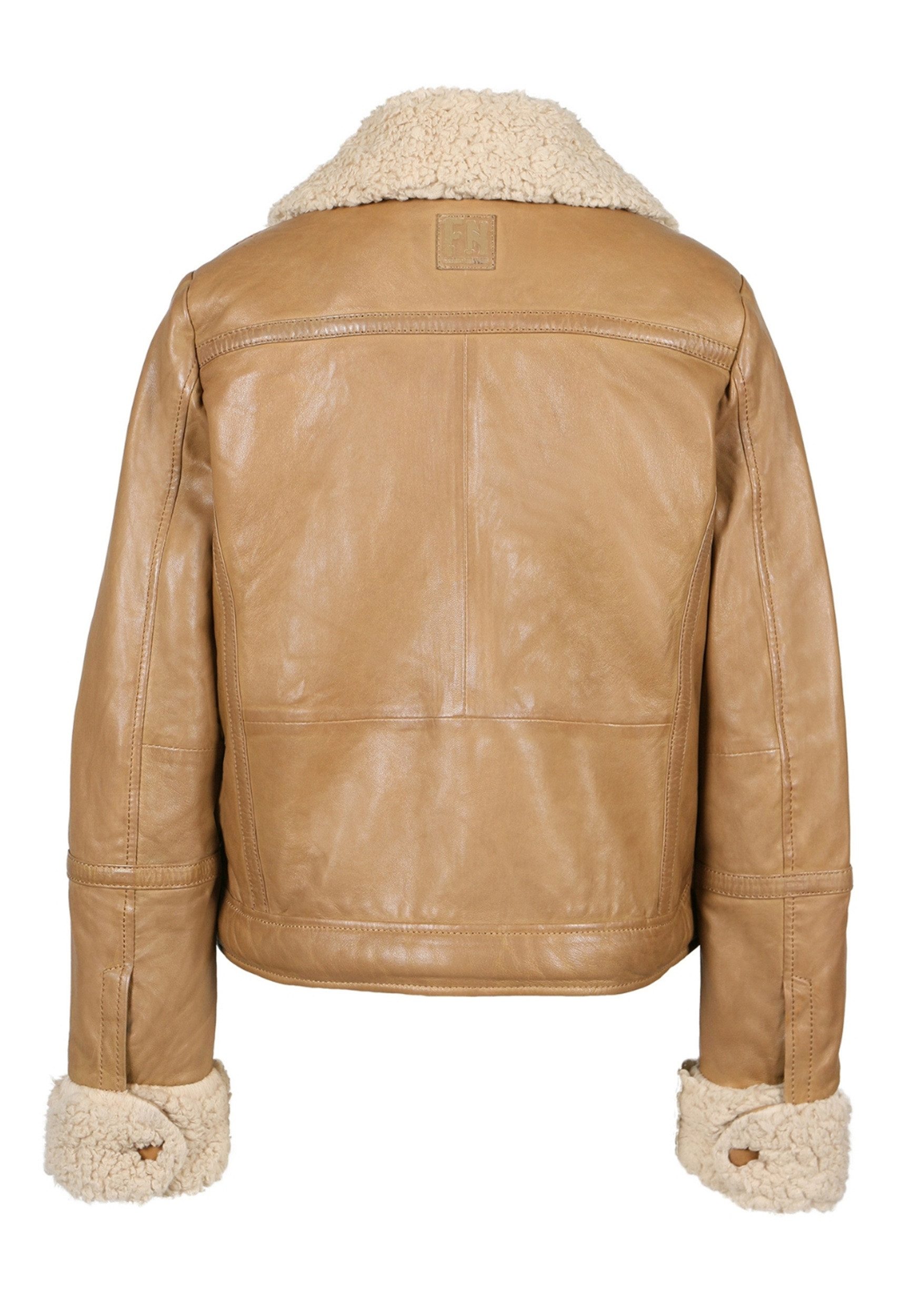 Freaky Nation Leren jack Cozy Mood-FN