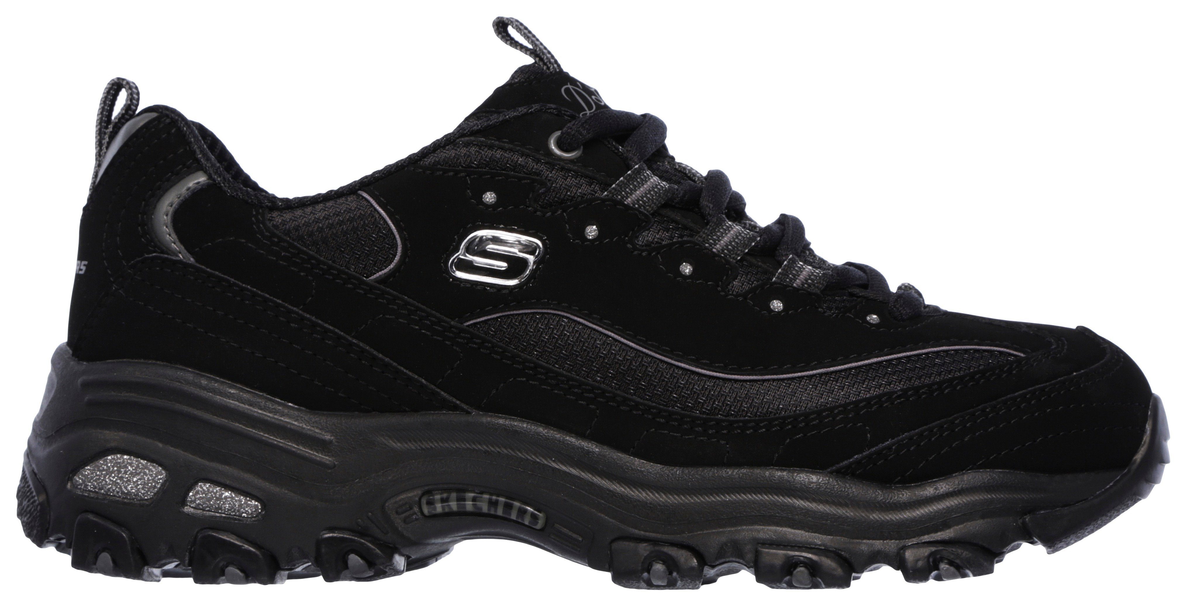 Skechers Sneakers D´Lites - Biggest Fan Vrijetijdsschoen, lage schoen, veterschoen in trendy chunky-stijl