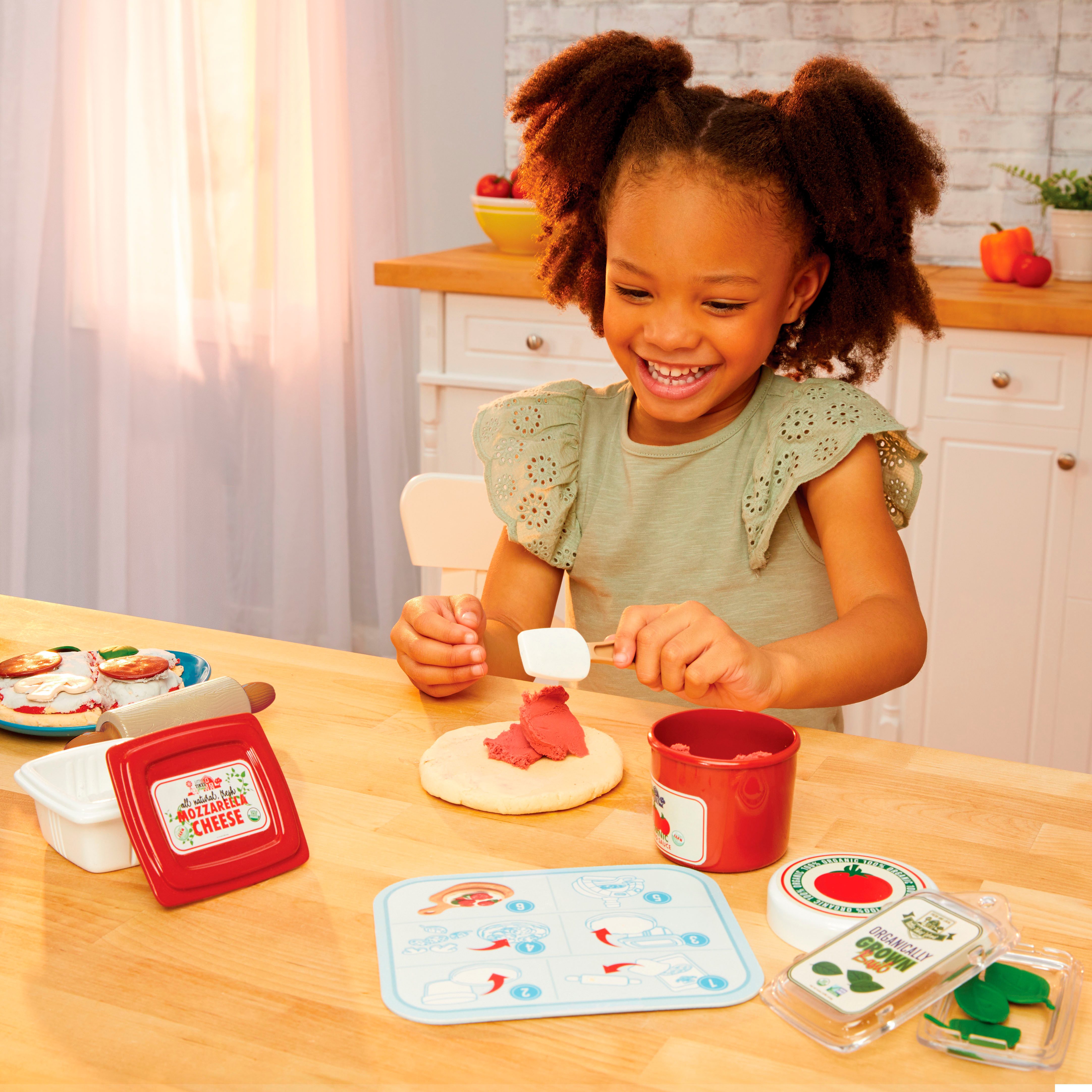Little Tikes® Speelgoed-levensmiddelen Creative Chefs Pizza Kit (18-delig)