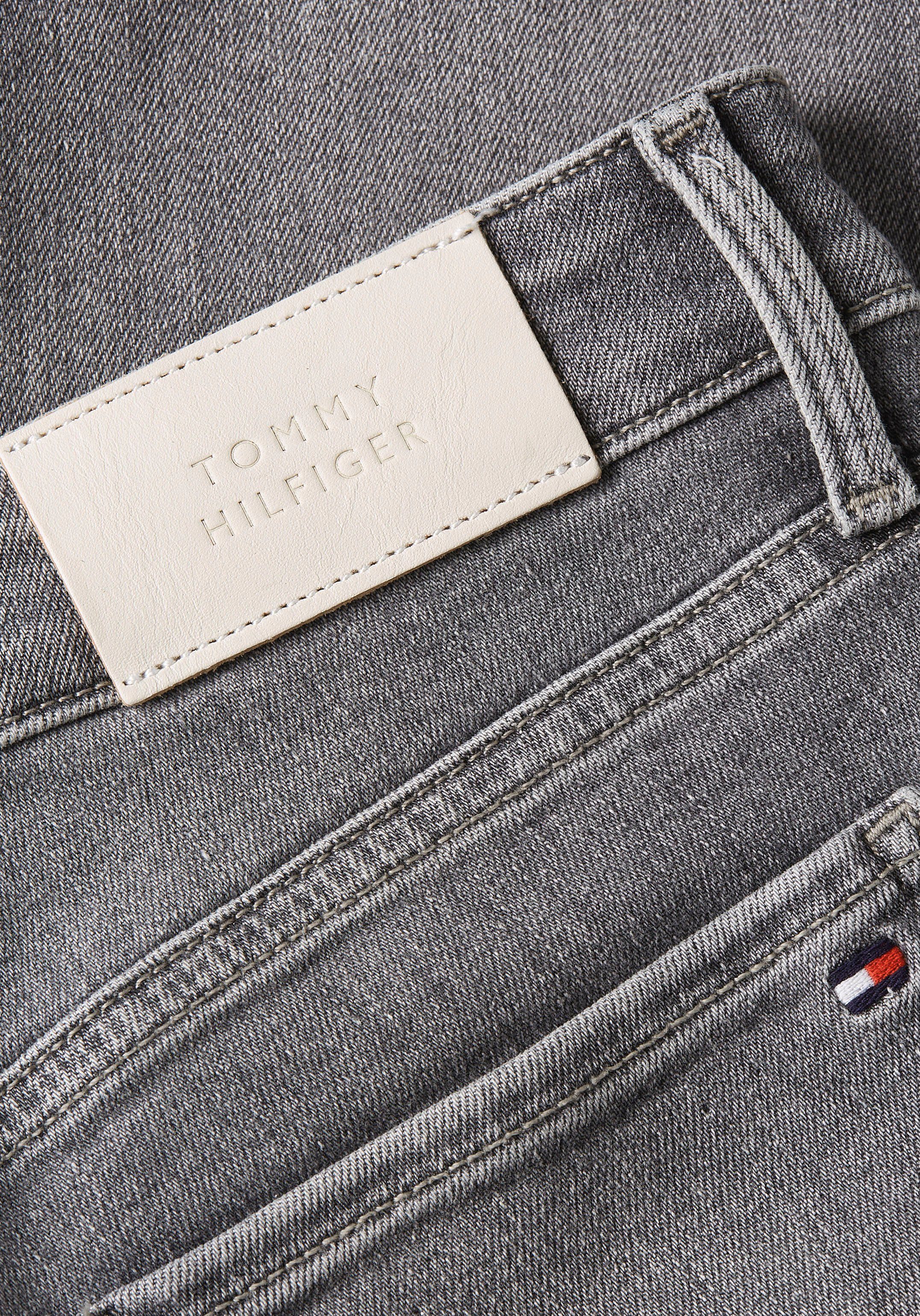 Tommy Hilfiger Skinny fit jeans TH FLEX COMO SKINNY RW GYA met tommy hilfiger logo-badge (TH FLEX COMO SKINNY RW)