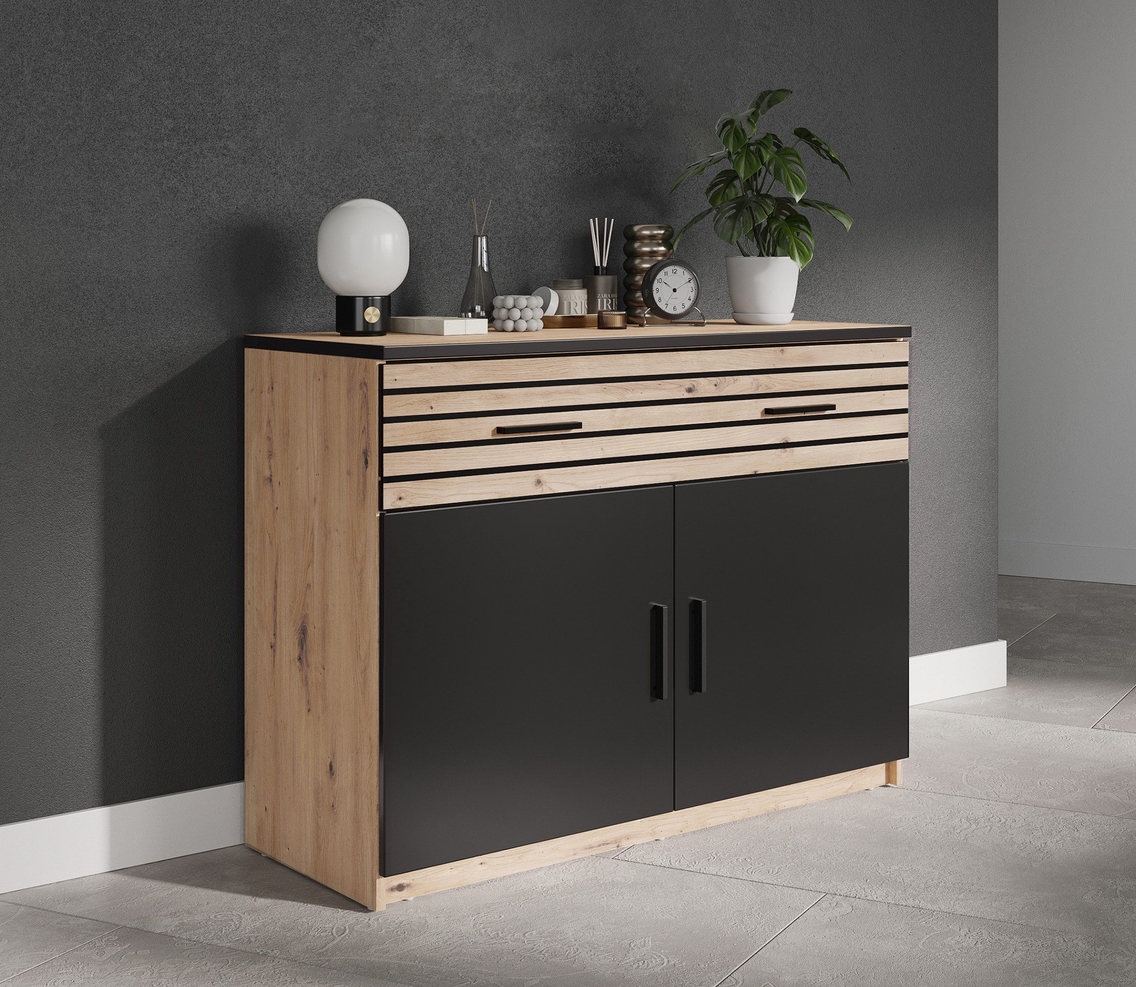 INOSIGN Dressoir VENERA Sideboard Commode, Breedte 102 cm (1 stuk) dressoirs bruin
