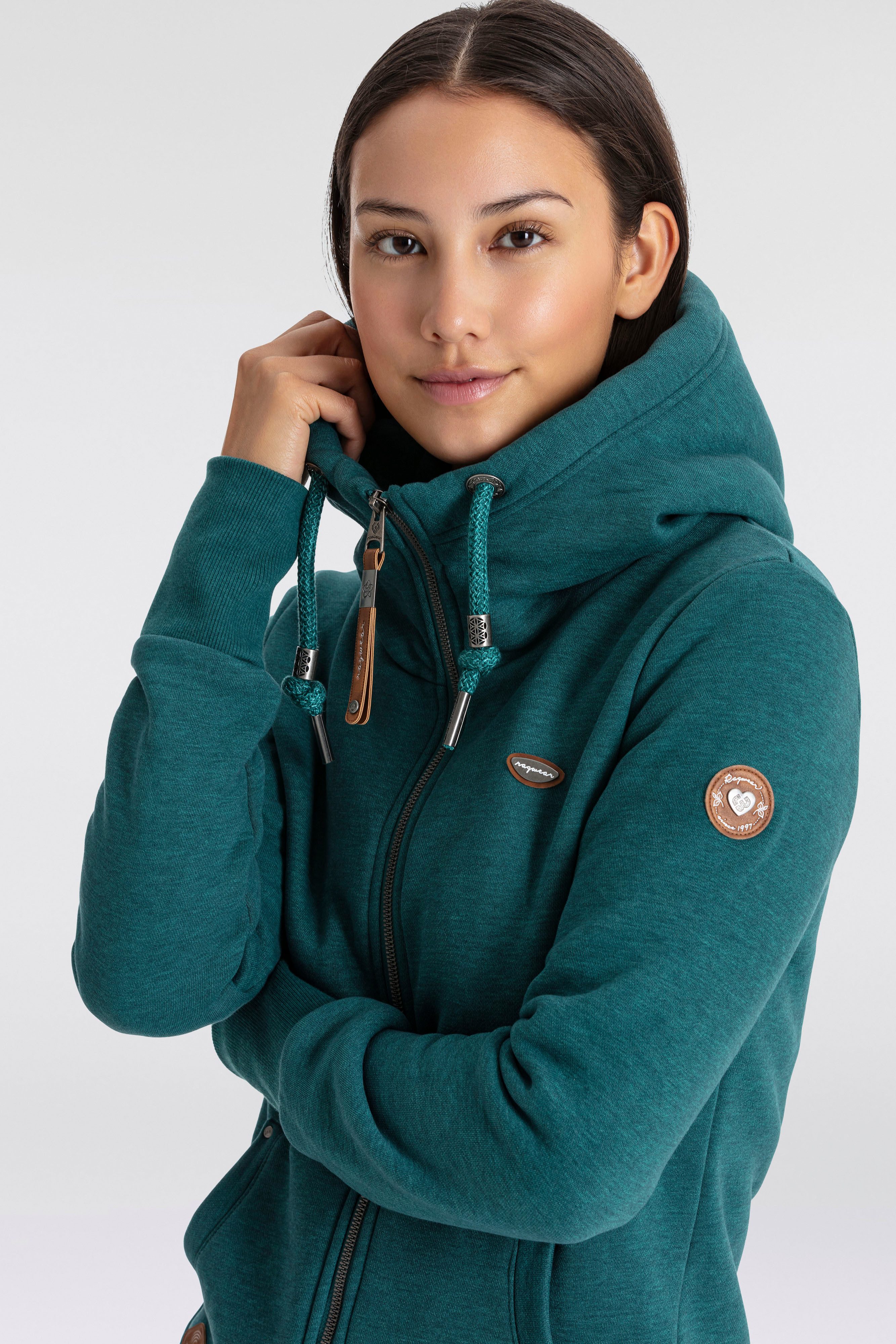 Ragwear Sweatvest NESKA ZIP O met extra brede boorden