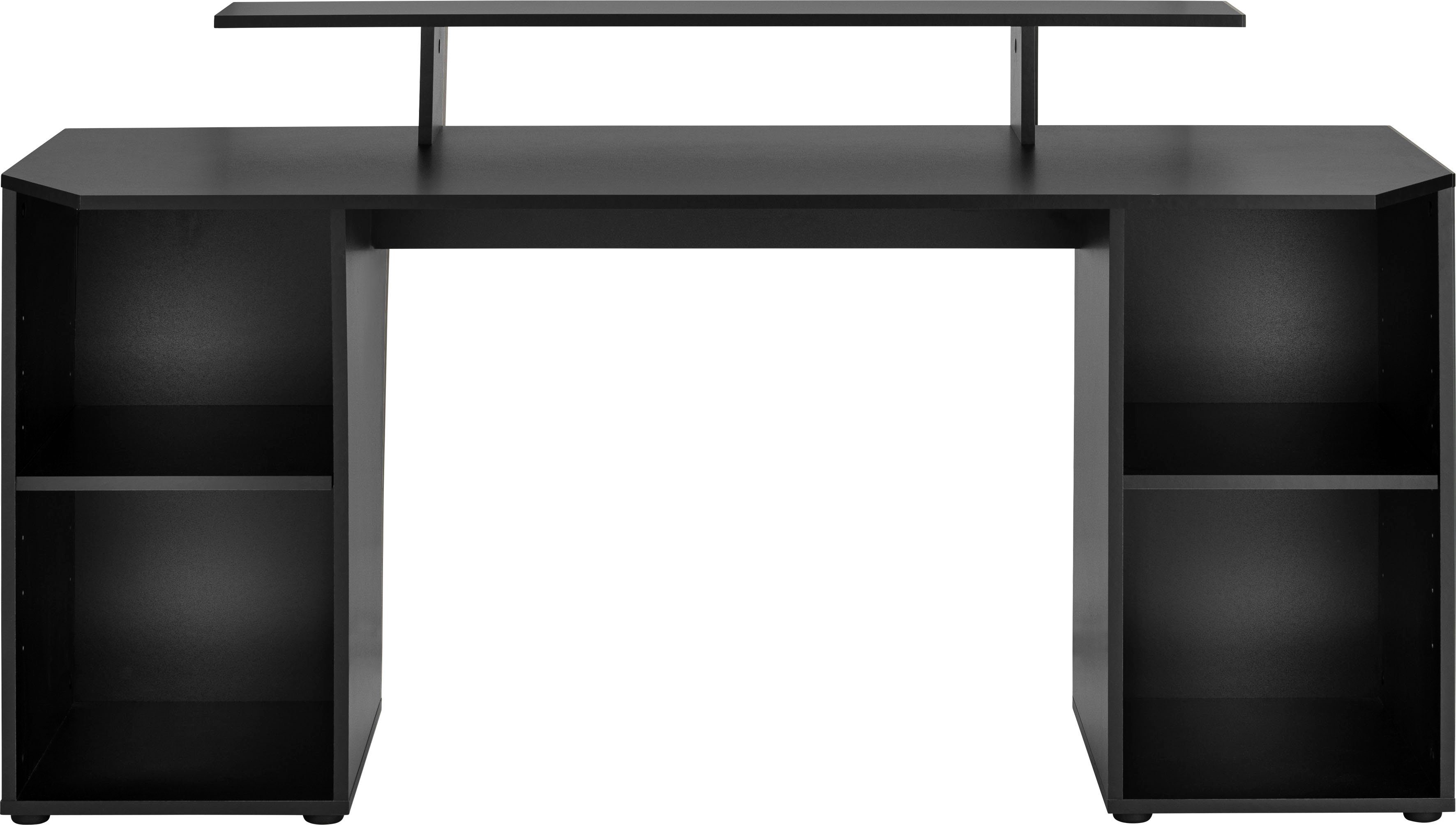 borchardt Möbel Gamingtafel Tippy Breedte 160 cm, bureau met veel bergruimte