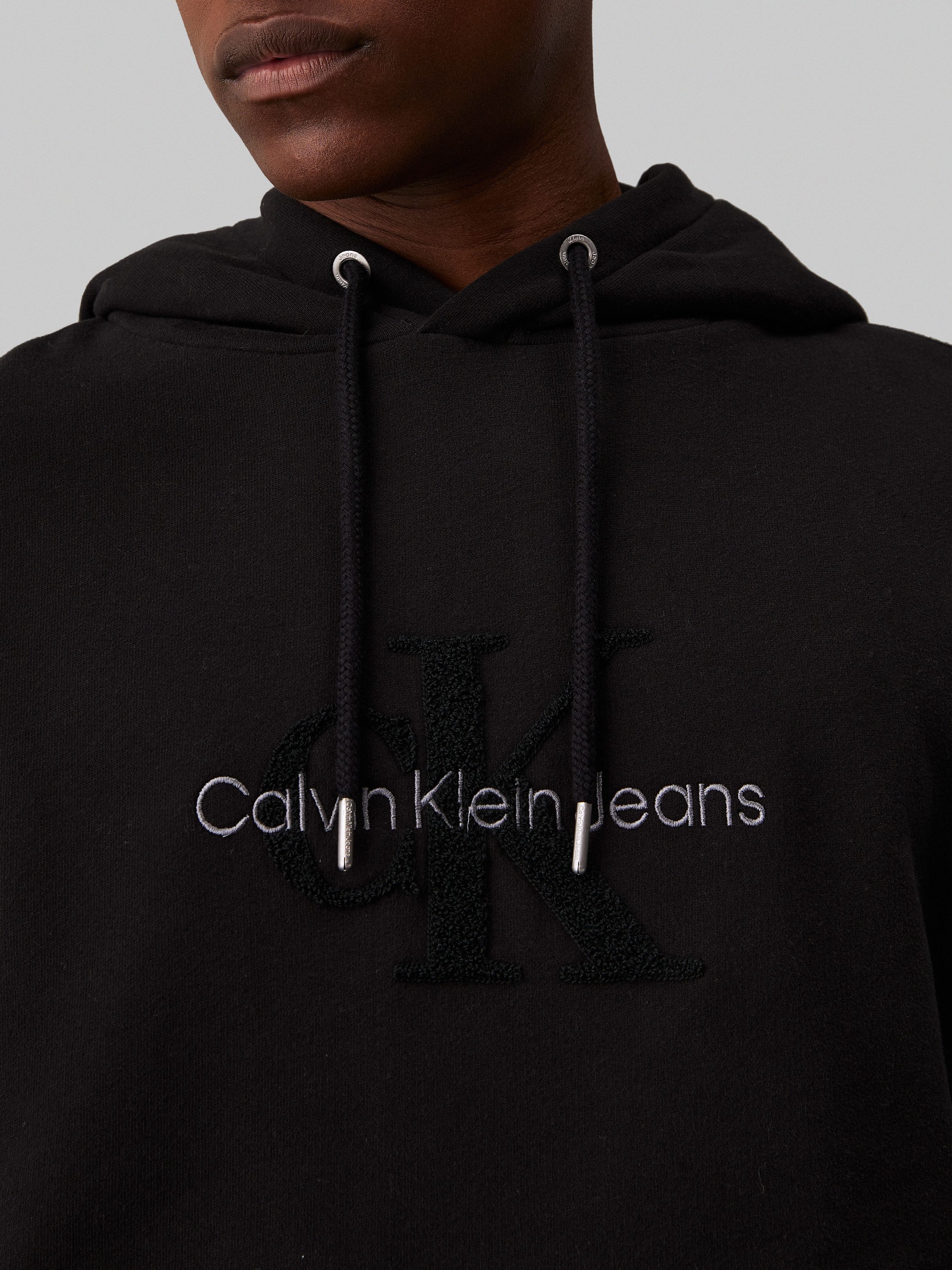 Calvin Klein Hoodie CHENILLE MONOLOGO HOODIE
