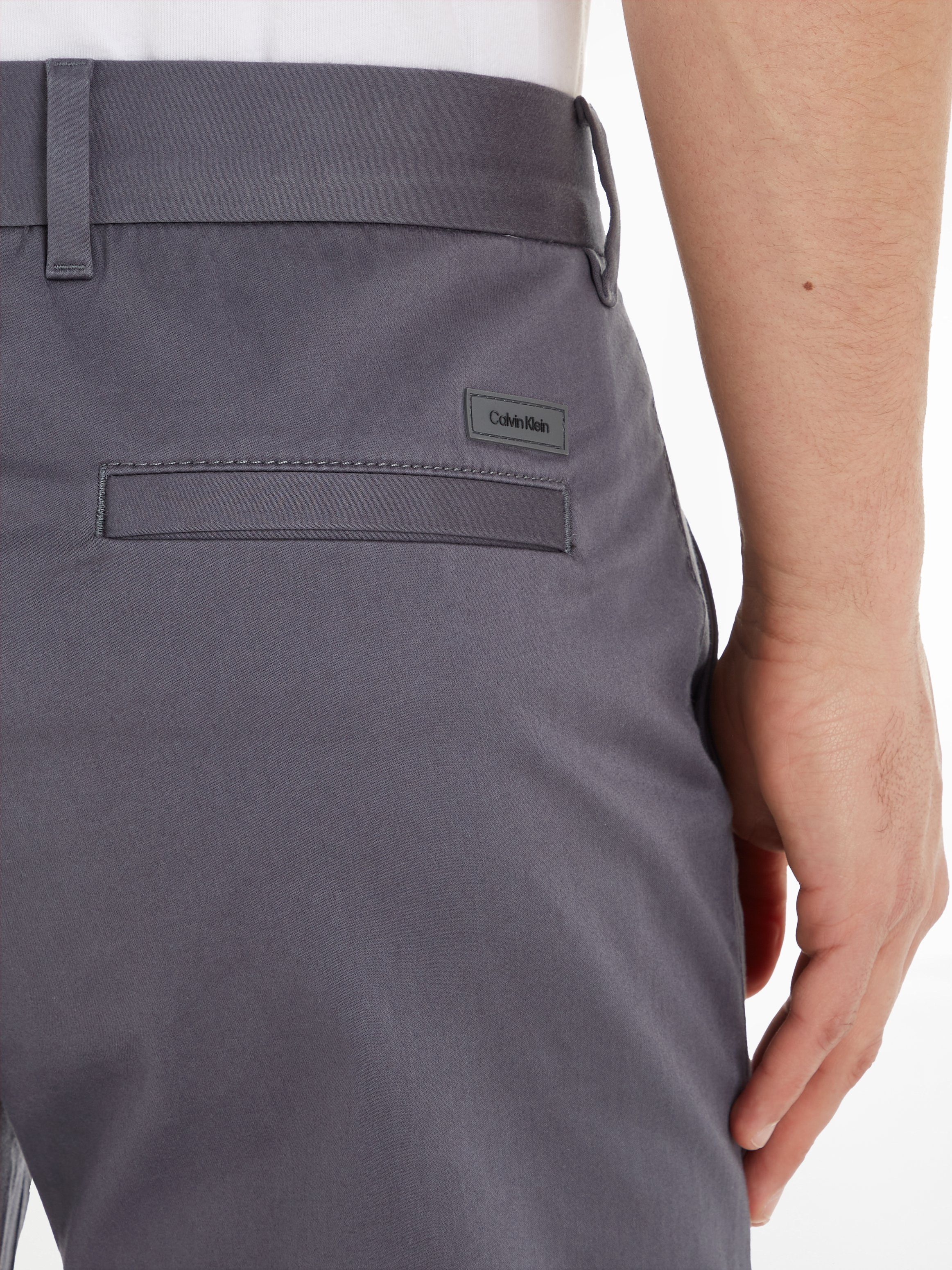 Calvin Klein Chino SATEEN STRETCH SLIM CHINO