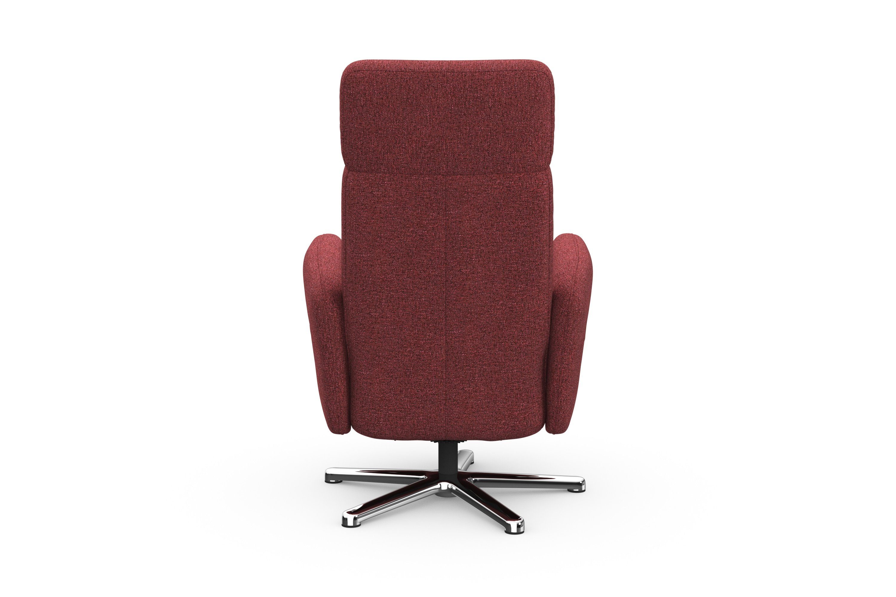sit&more Relaxfauteuil Grenoble, incl. hoofdsteunverstelling en bekabelde afstandsbediening