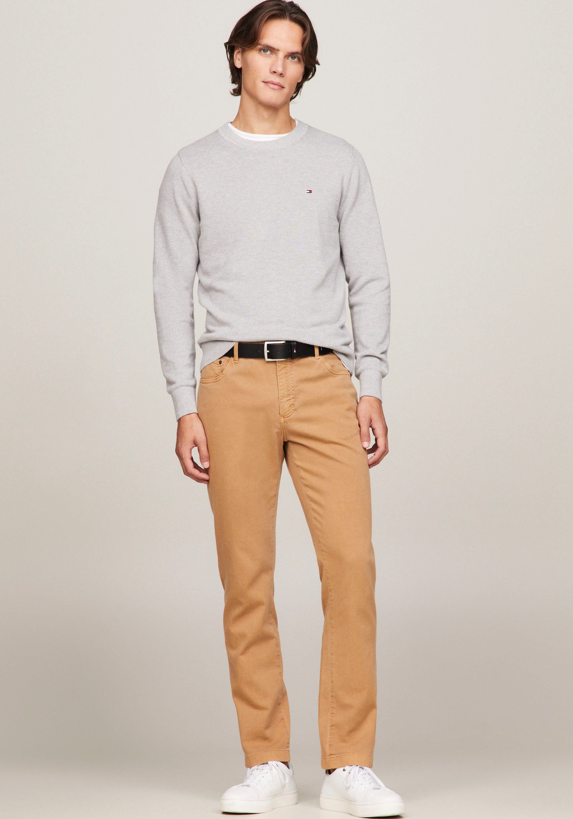 tommy hilfiger chino chelsea chino essential twill bruin