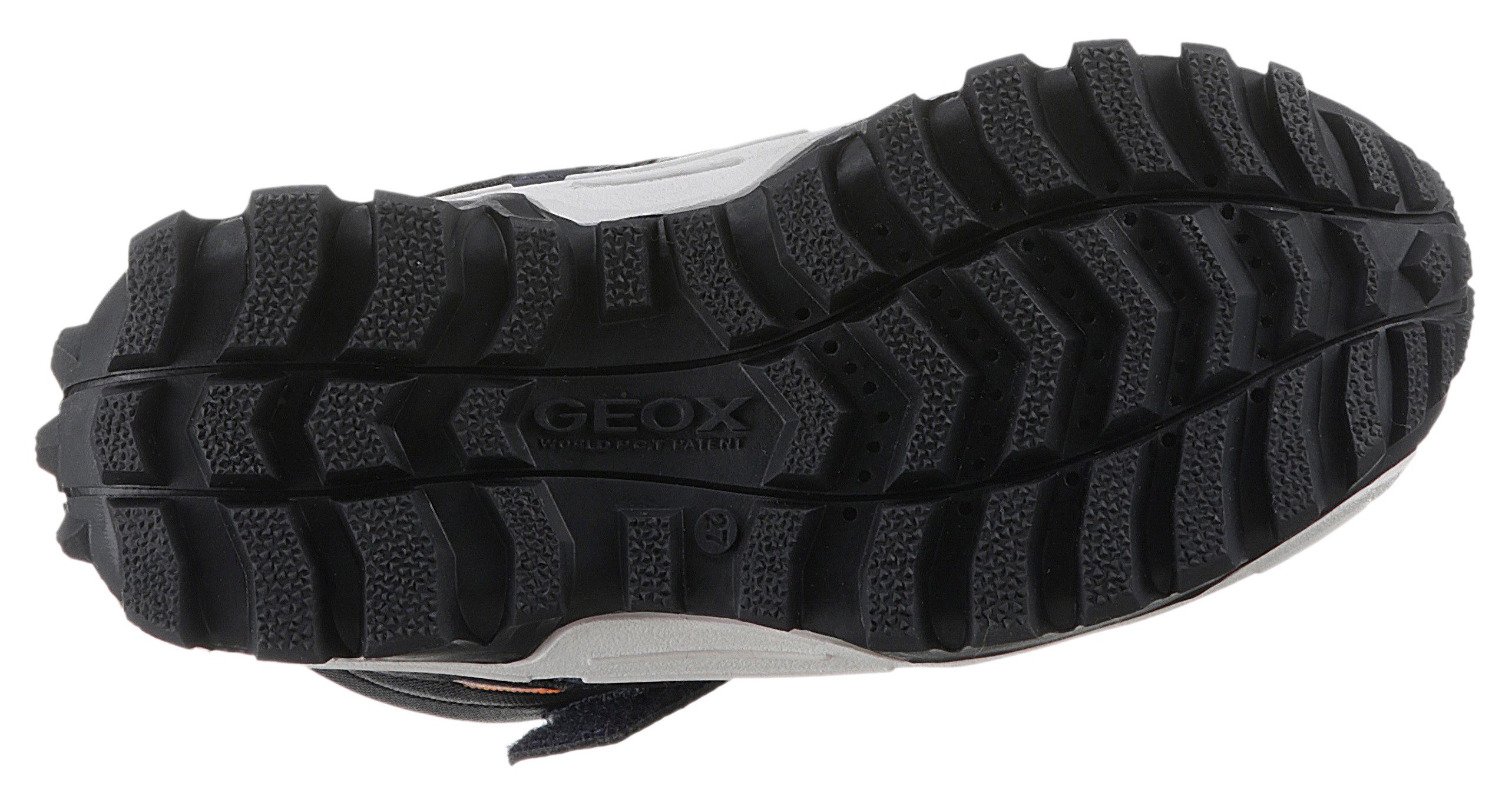 Geox Winterlaarzen J HIMALAYA BOY B ABX Sneeuwlaarzen, klittenlaarzen, kinderschoen met profielzool
