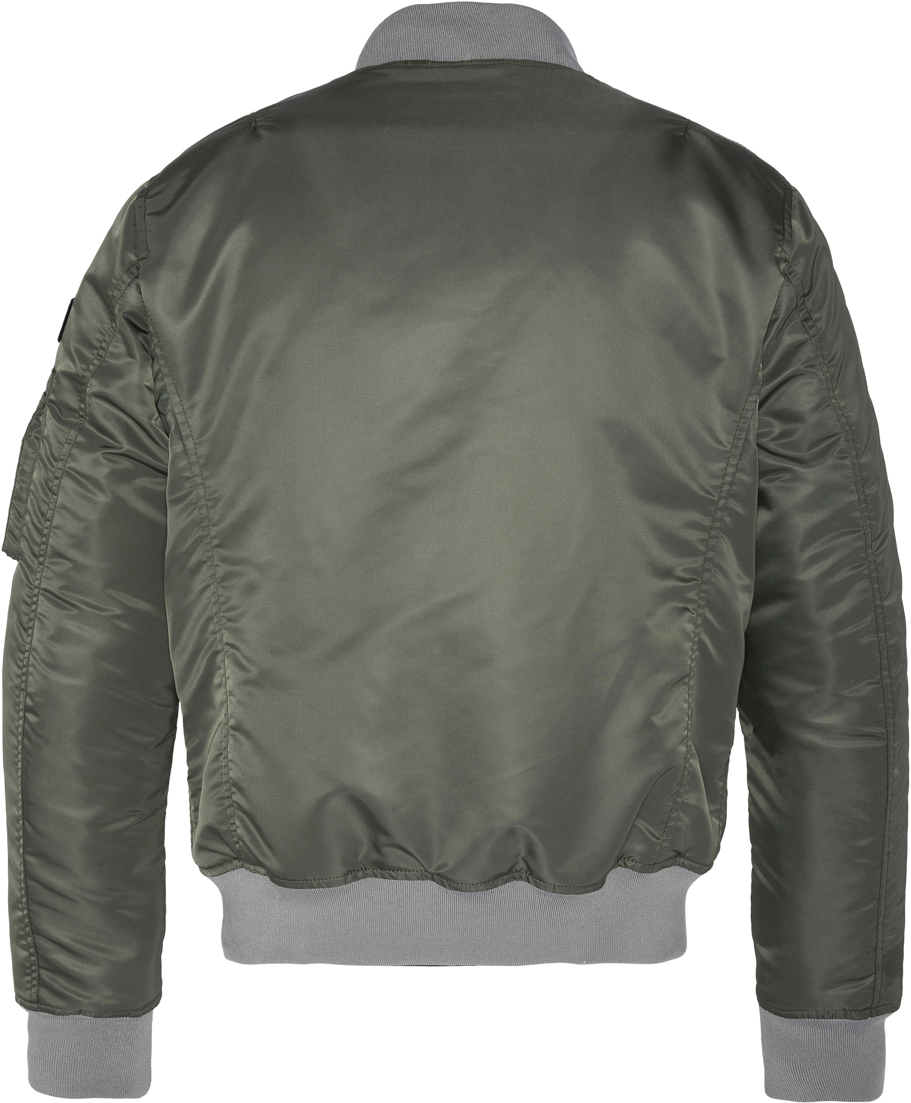 Schott NYC Bomberjack AIRFORCERS MA-1 Iconische vliegerjack uit gerecycled nylon, mannen & unisex mogelijk