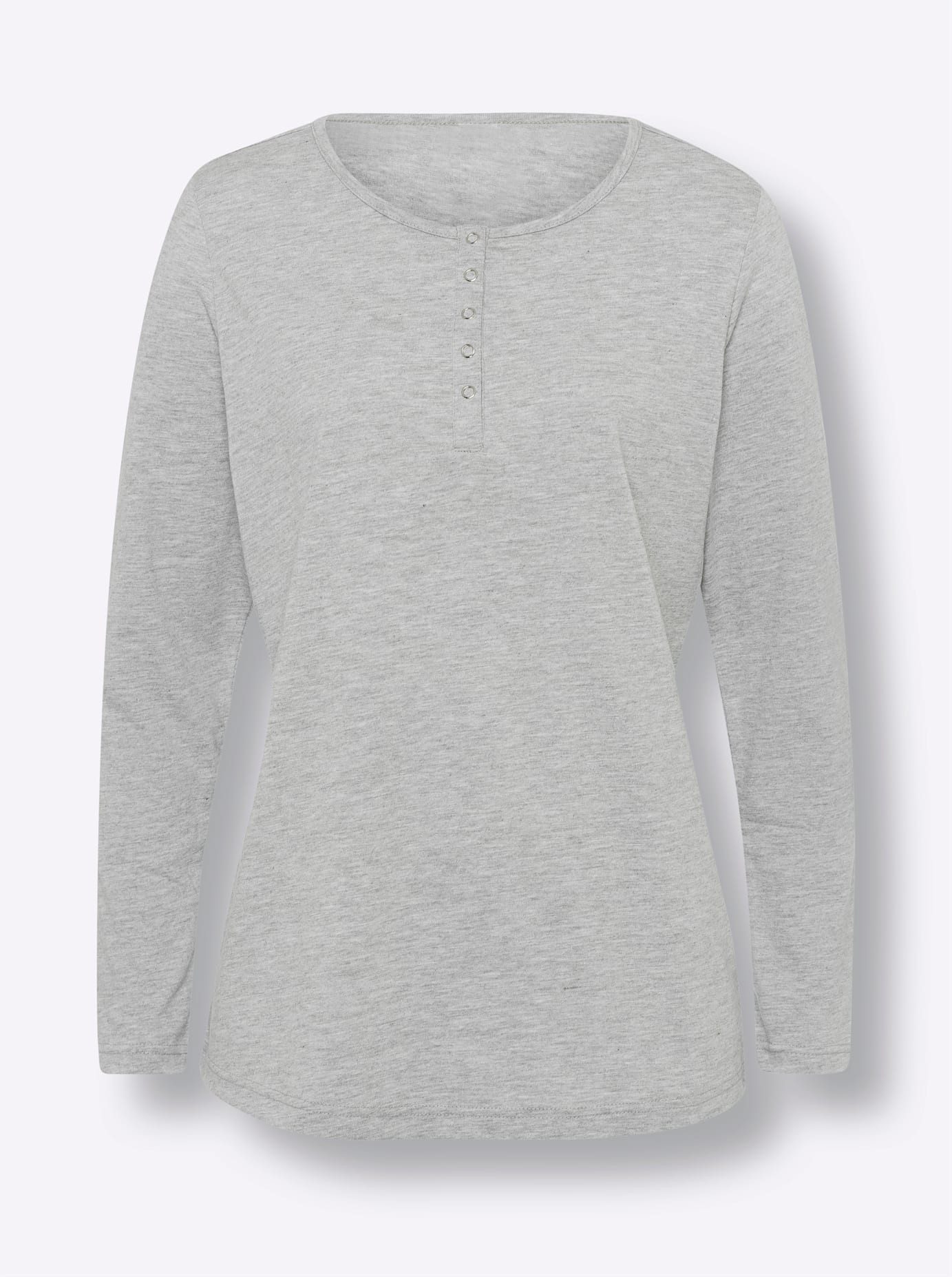 Classic Basics Shirt met lange mouwen (1-delig)