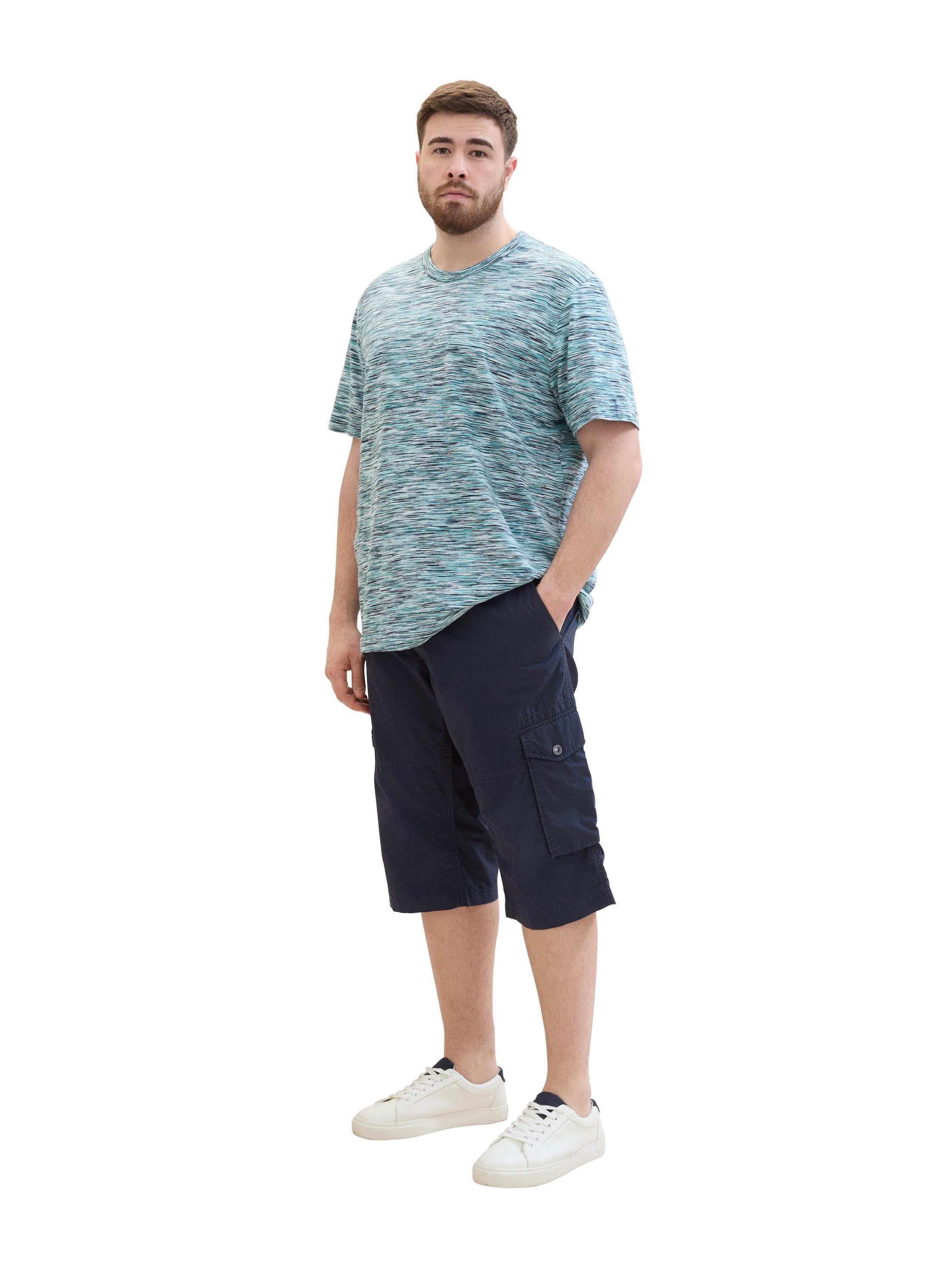 TOM TAILOR MY TRUE ME 3/4 broek met cargozakken