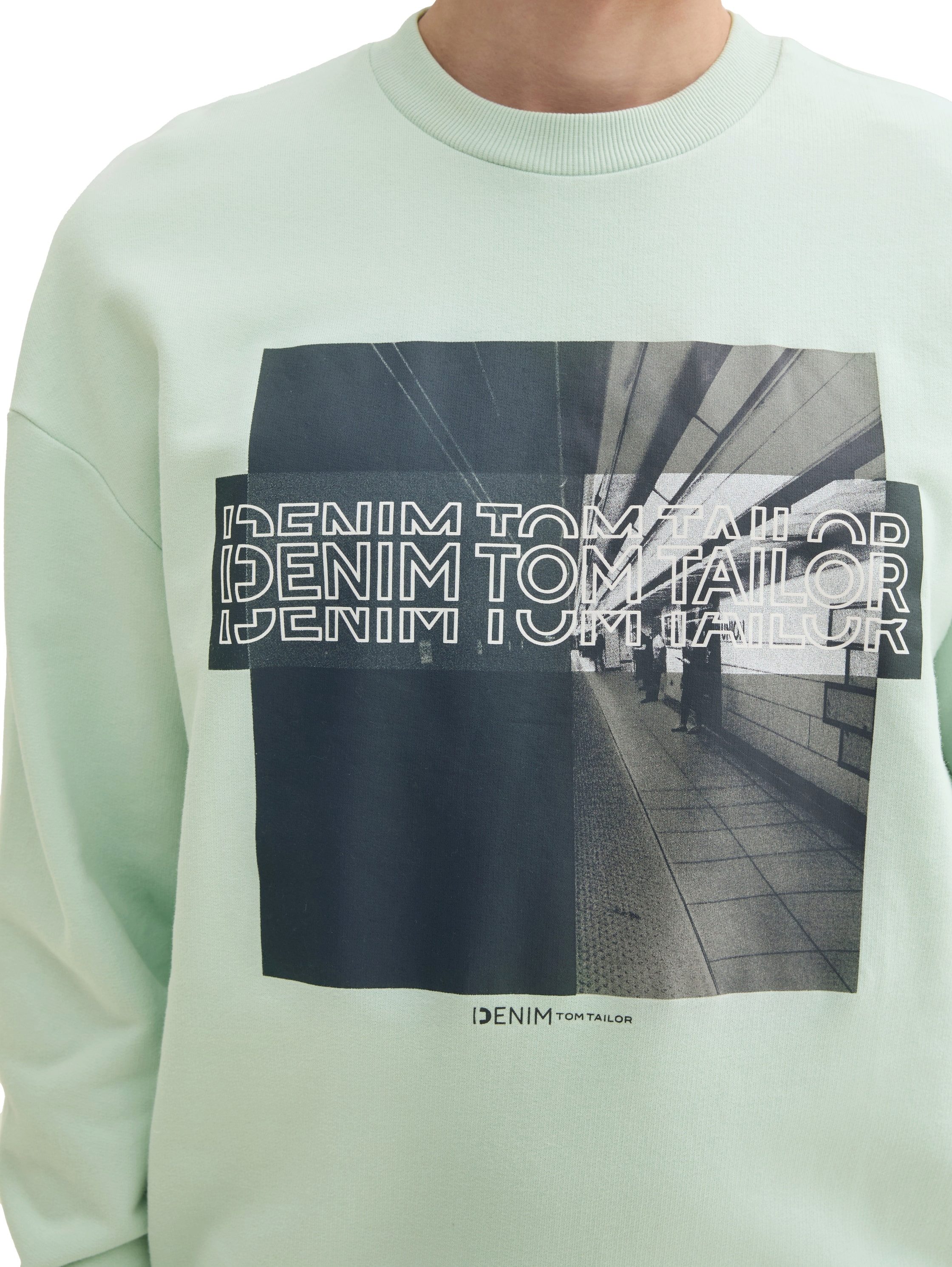 Tom Tailor Denim Sweatshirt met frontprint