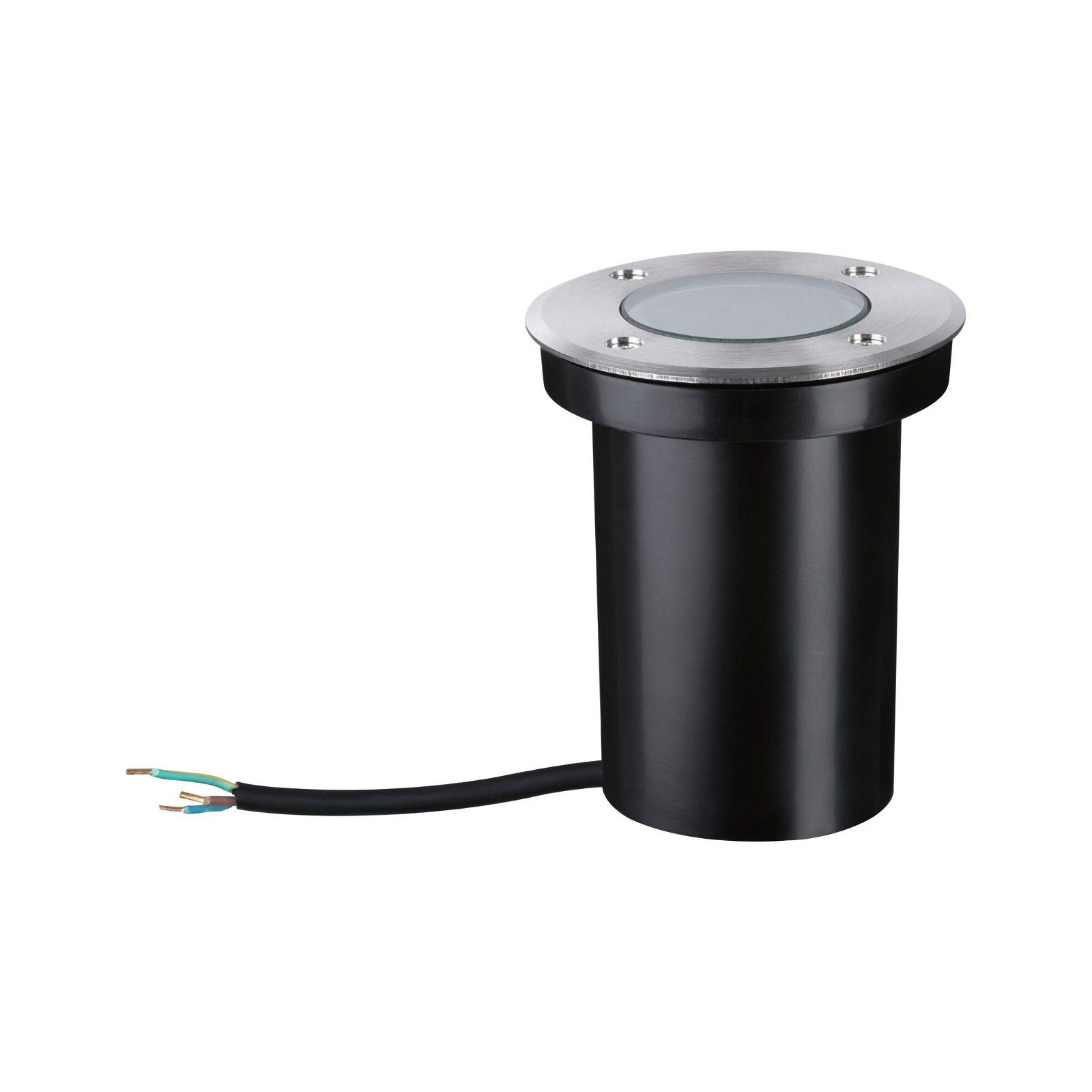 Paulmann Ledinbouwlamp IP65 110mm 2200K 4,3W 320lm 230V Geborsteld RVS, Kunststof (1 stuk)