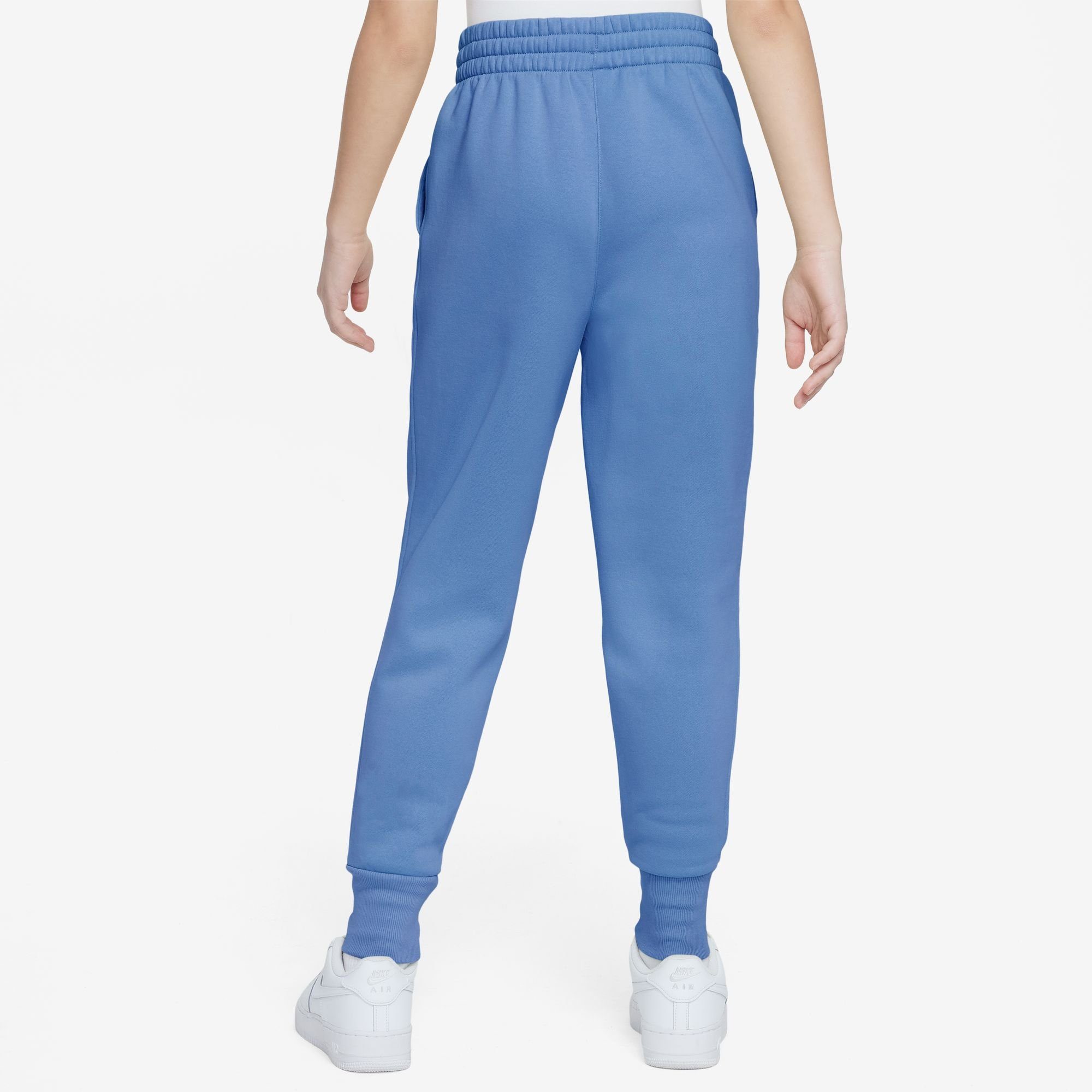 Nike Sportswear Joggingbroek CLUB FLEECE BIG KIDS' (GIRLS') HIGH-WAISTED FITTED PANTS