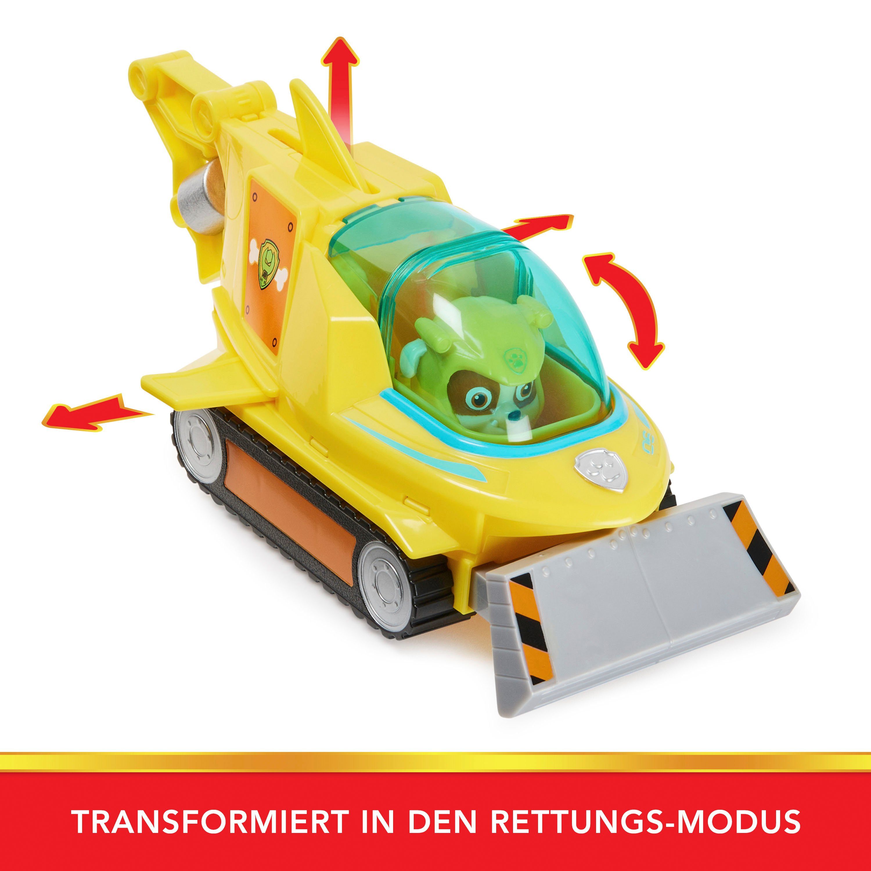 Spin Master Speelgoedauto Paw Patrol - Aqua Pups - Basic Themed Vehicles Solid Rubble