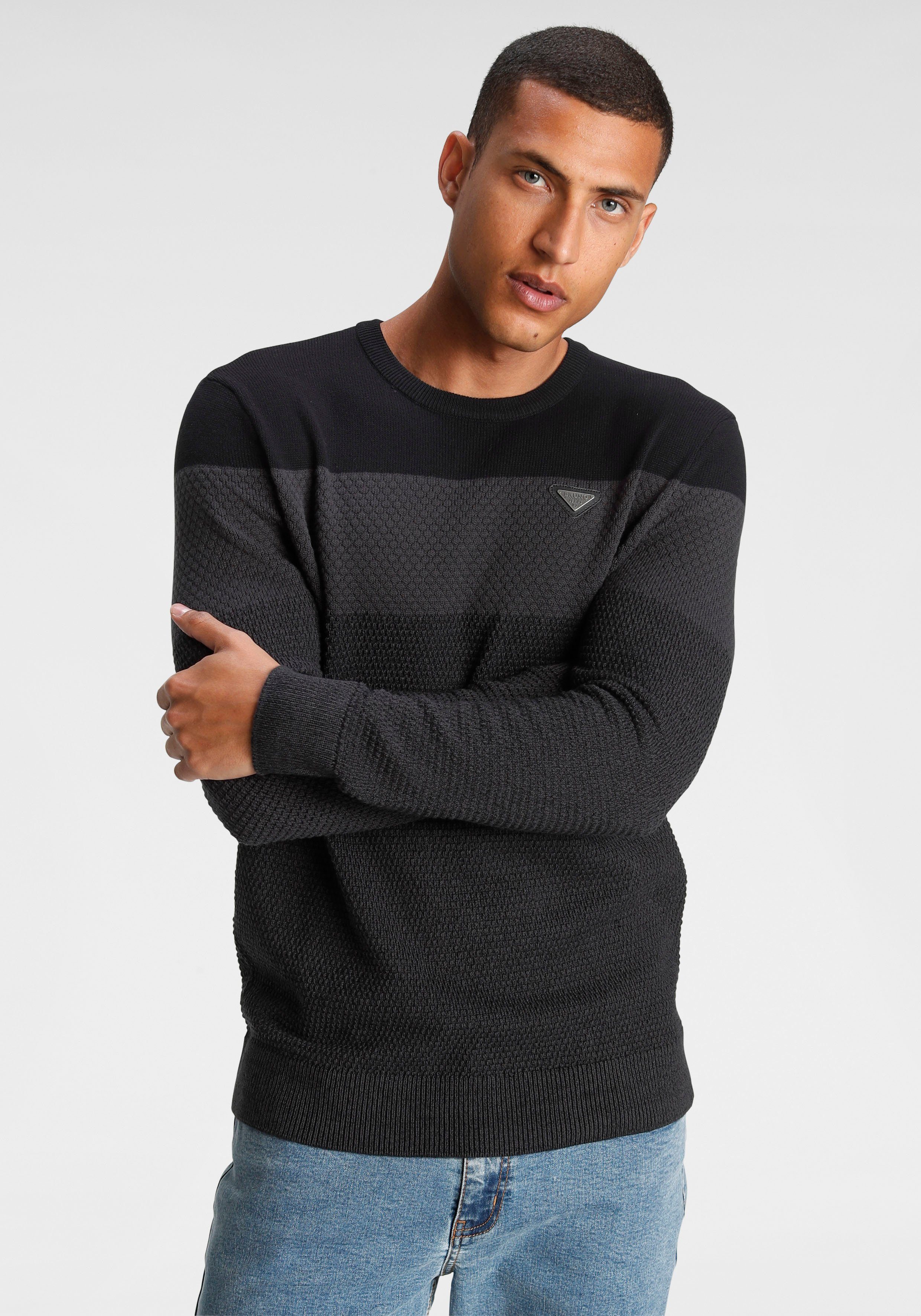 Bruno Banani Gebreide trui in modieuze look
