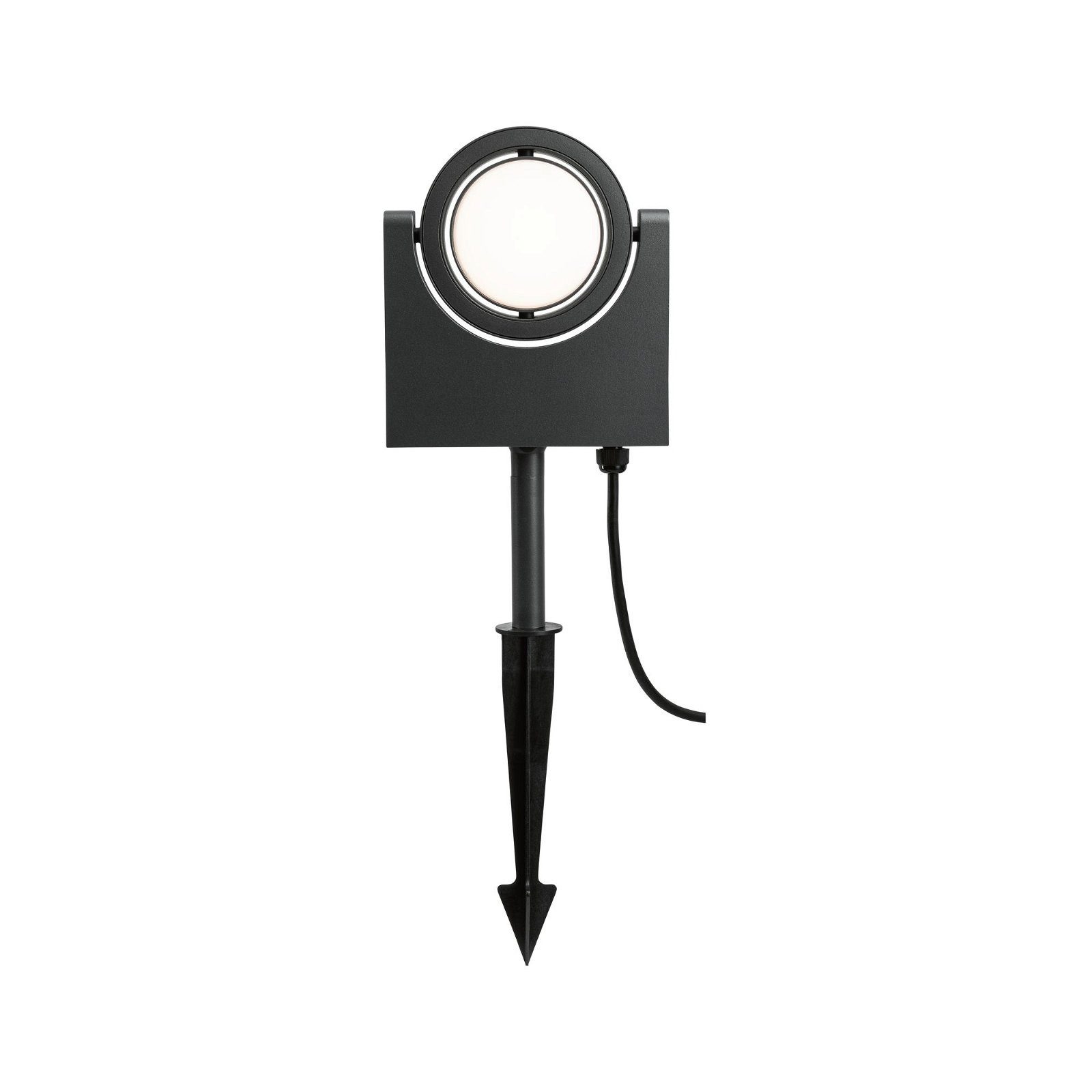 Paulmann Led-tuinlamp Swivea IP44 183x46mm 3000K 8W 460lm 230V Antraciet Aluminium (1 stuk)