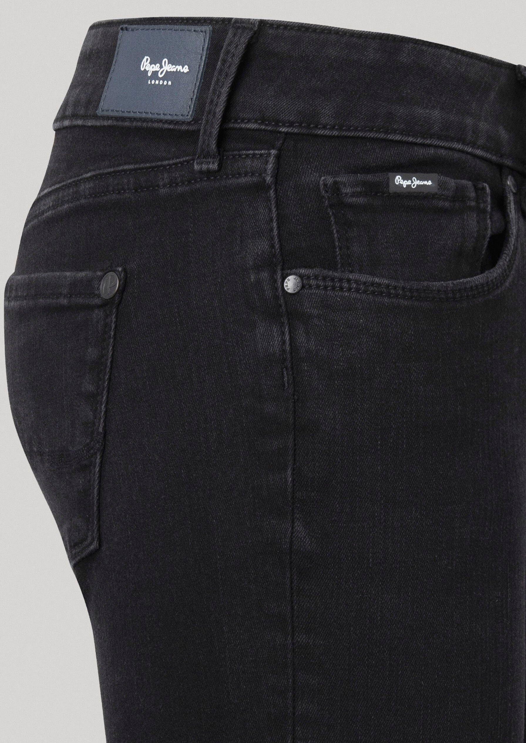 Pepe Jeans Skinny fit jeans SOHO in 5-pocketsstijl met 1-knoop en stretchaandeel