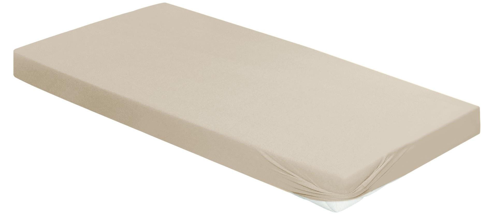 Irisette Hoeslaken Porto 20 bijzonder elastisch (1 stuk) hoeslakens beige