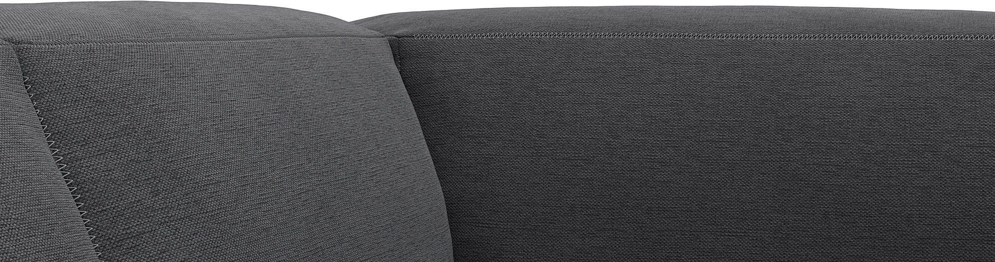 FLEXLUX Hoekbank Lucera, super zitcomfort door koudschuim in de zitting, L-vorm